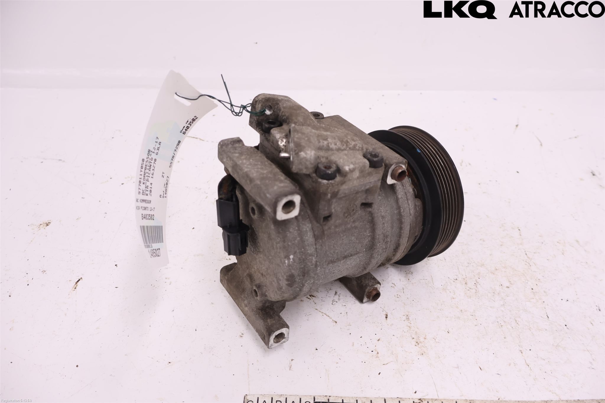 Kia PICANTO 12-17 Varme Ac Kompressor
