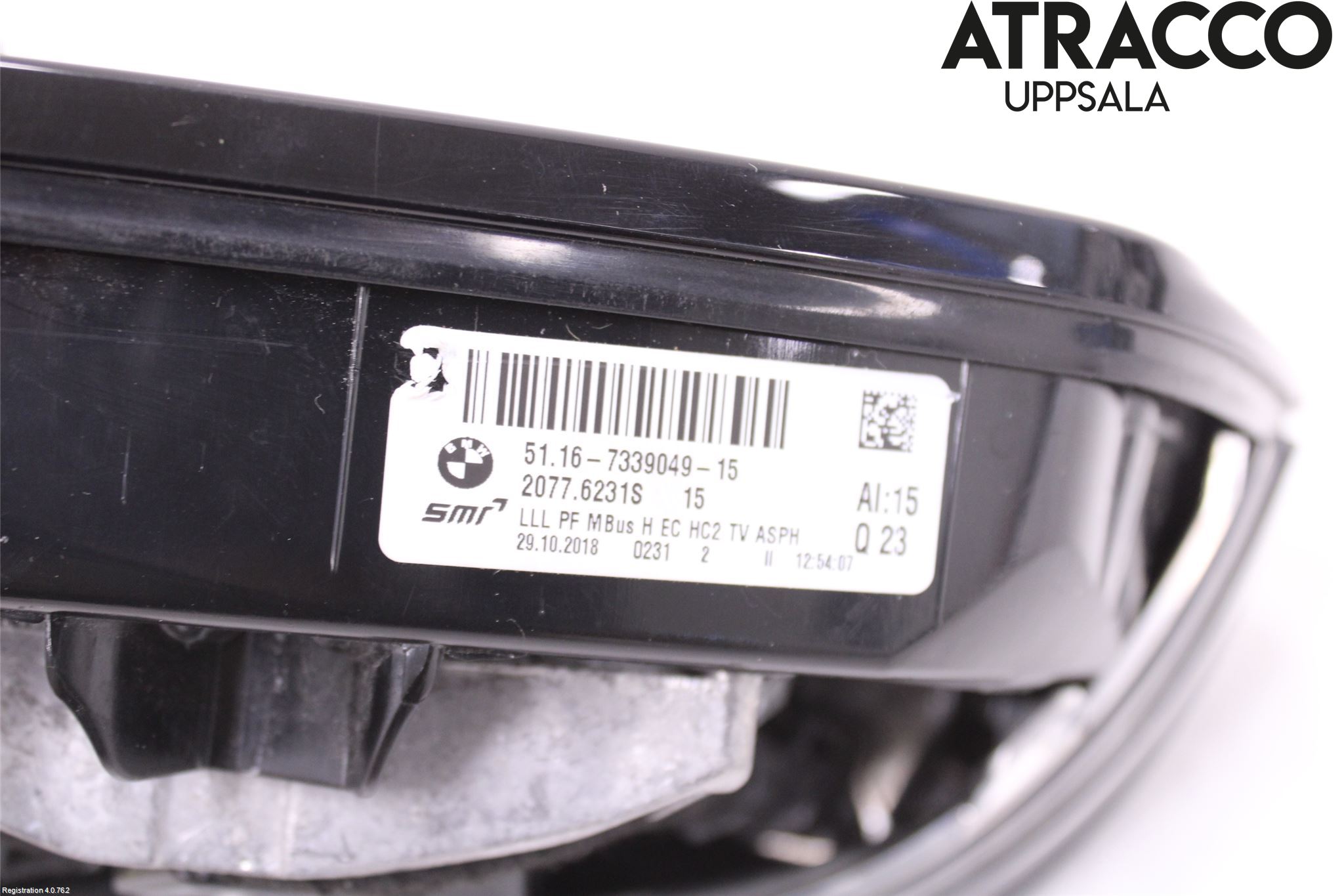 BMW 3 F30/F31/F80 12-19 Speil V M-El Justering