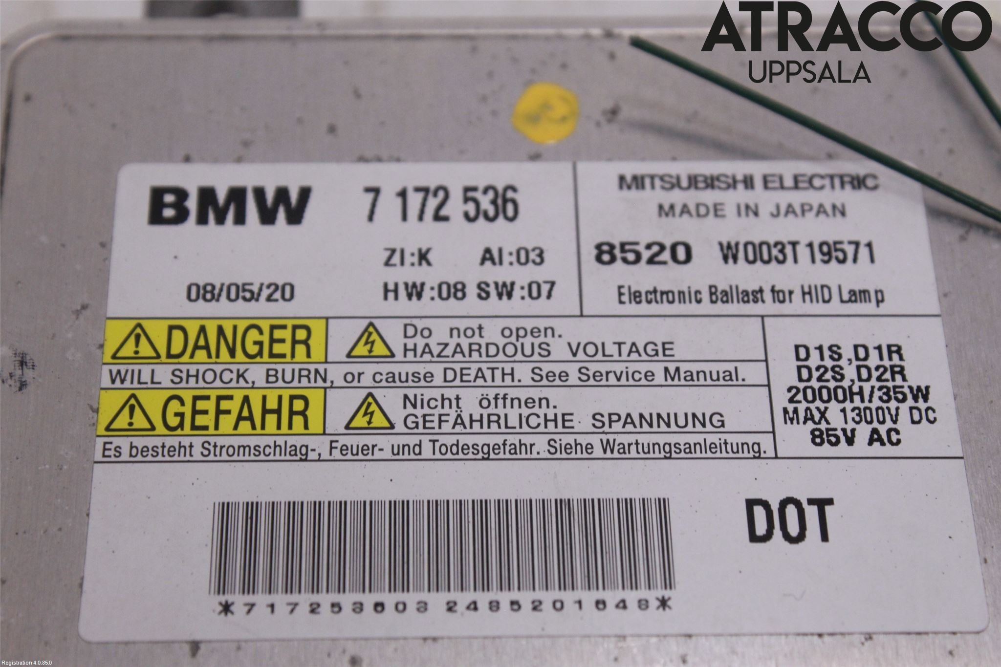 BMW 3 E90/91 SED/TOU 05-12 Styreenhet Xenon