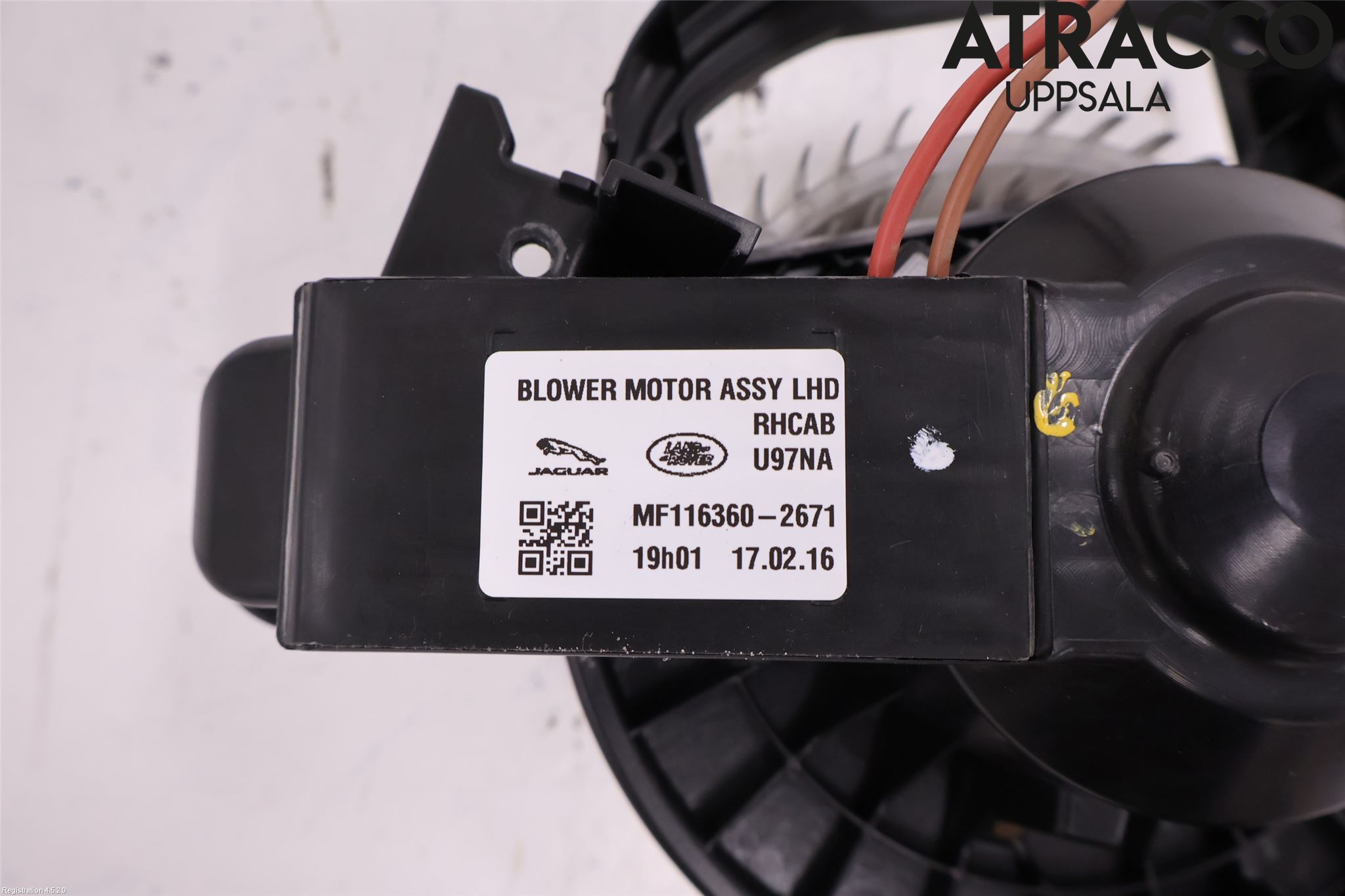 Jaguar XF (X260) 16-24 Varmeapparat Viftemotor