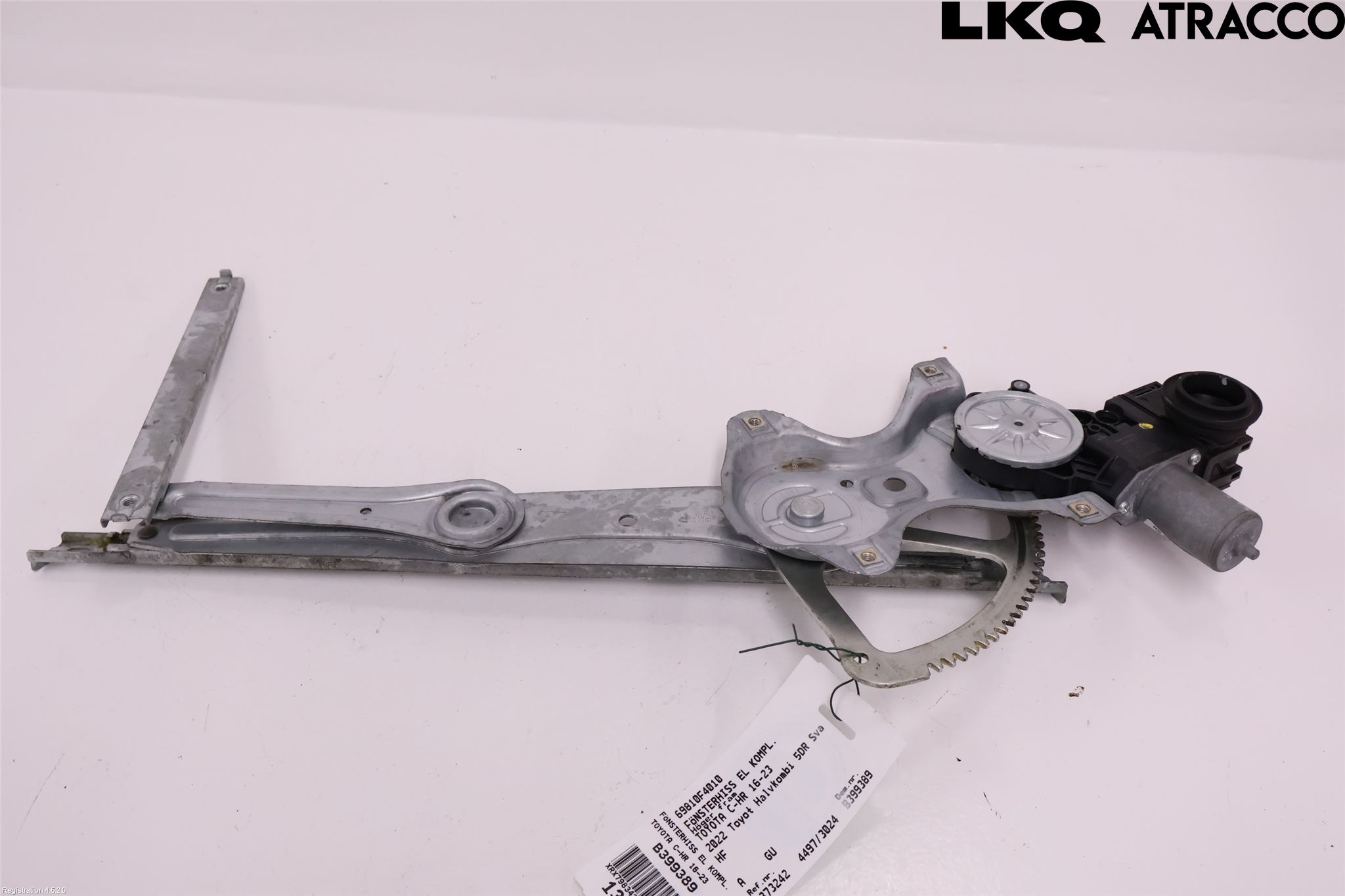 Toyota C-HR 16-23 Vindusheis El Komp