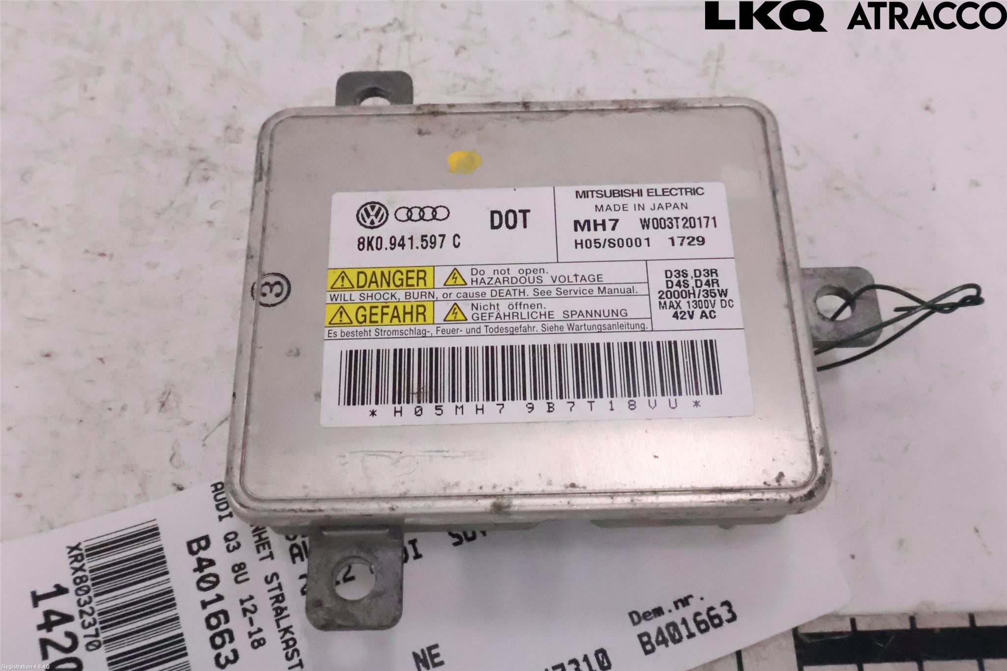 Audi Q3 8U 12-18 Styreenhet Xenon