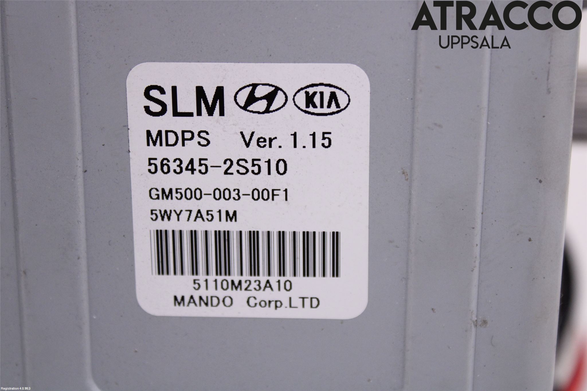 Kia SPORTAGE (SL) 11-15 Rattakselaggregat Innebygd Servo