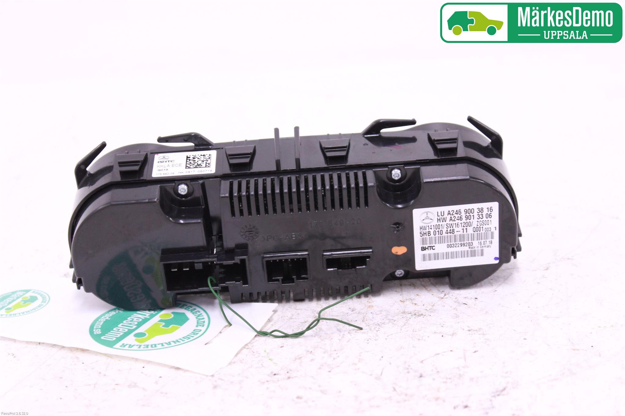 Mercedes-Benz MB CLA-KLASS (C117/X117) 13-19 Varme Ac Betjening-Display
