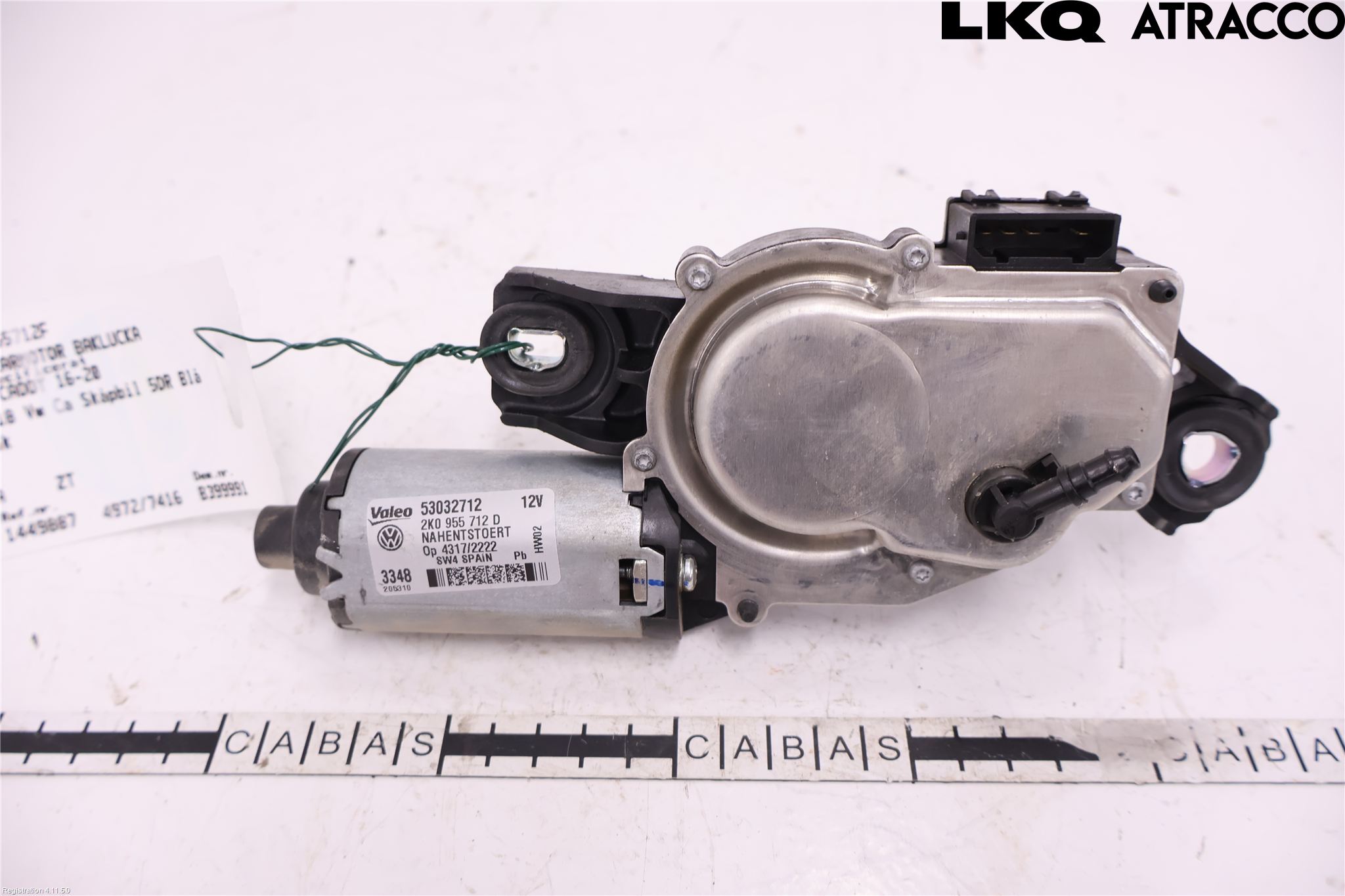 Volkswagen VW CADDY 16-20 Viskermotor Bakluke