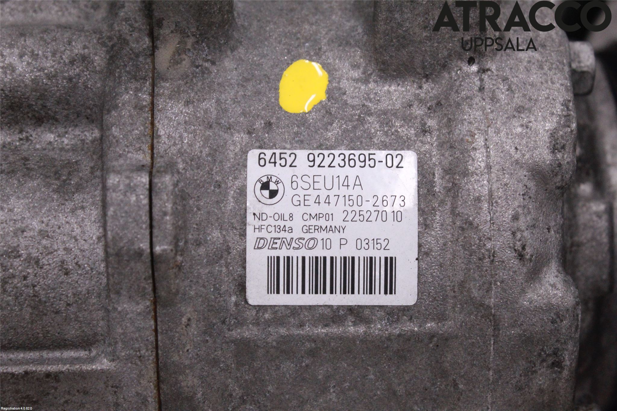 BMW 1 F20/F21 11-19 Varme Ac Kompressor