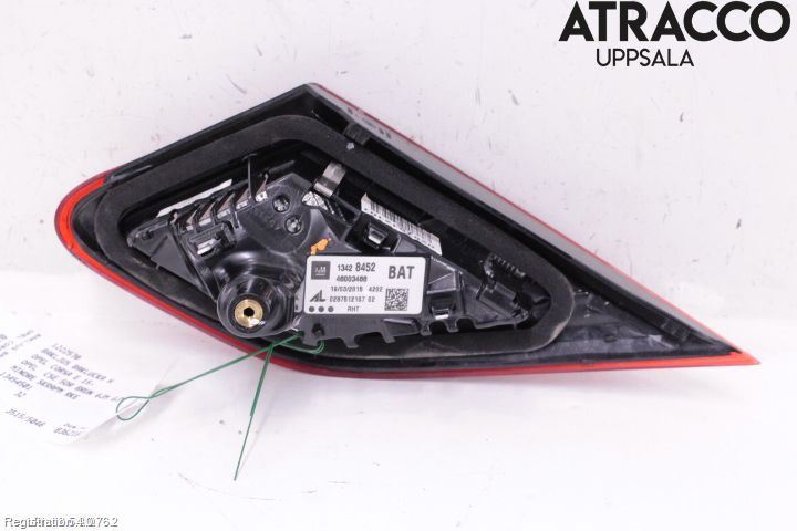 Opel CORSA E 15-19 Baklykt Høyre  På Luke(Indre)