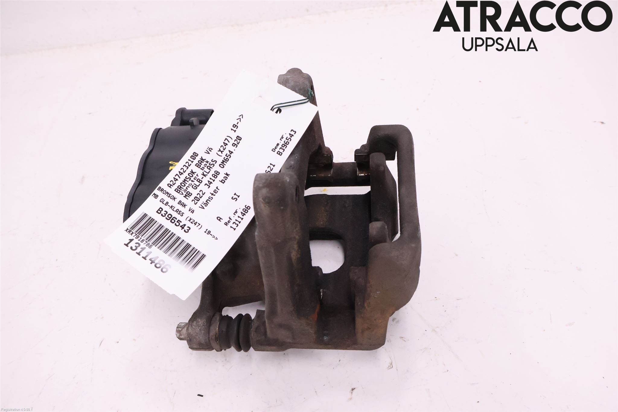 Mercedes-Benz MB GLB-KLASS (X247) 19- Bremsecaliper Bak Venstre