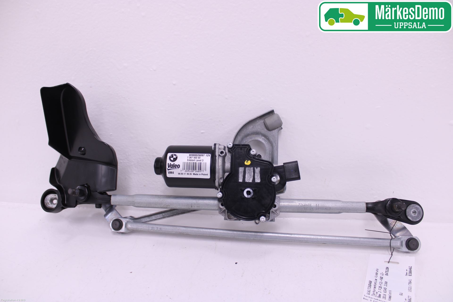 BMW 3 F30/F31/F80 12-19 Viskeroverføring Frontrute