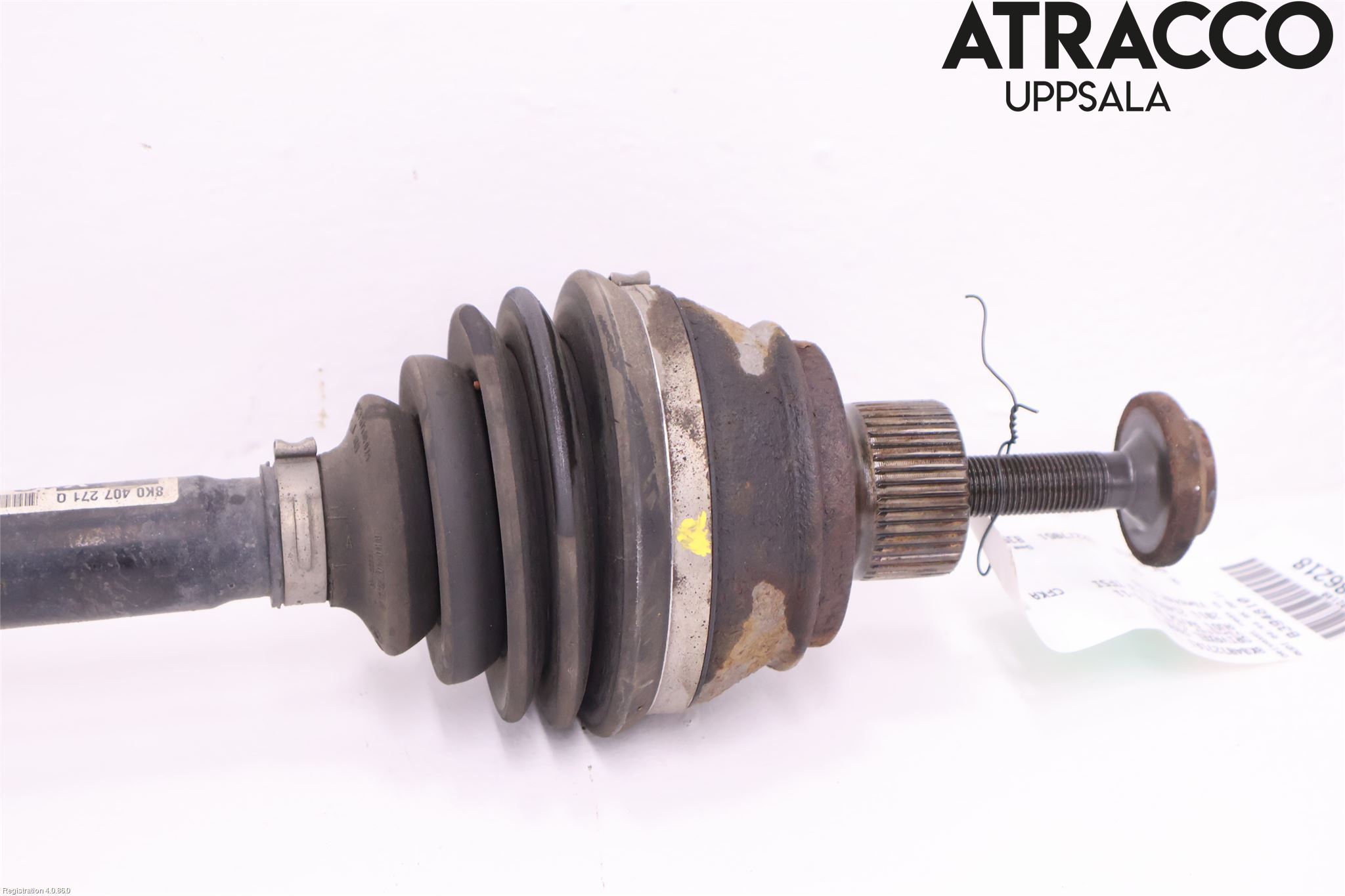 Audi A4/S4 08-11 Drivaksel Foran Kompl Venstre