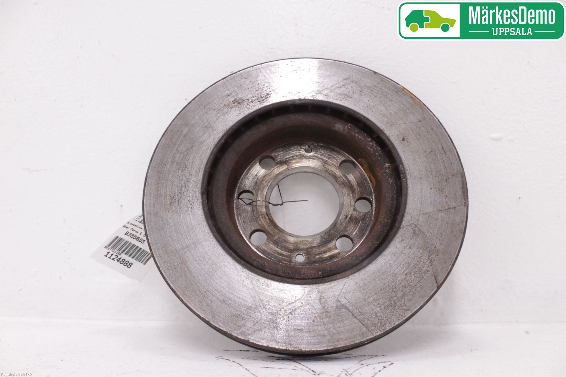 Opel CORSA E 15-19 Bremseskive Foran