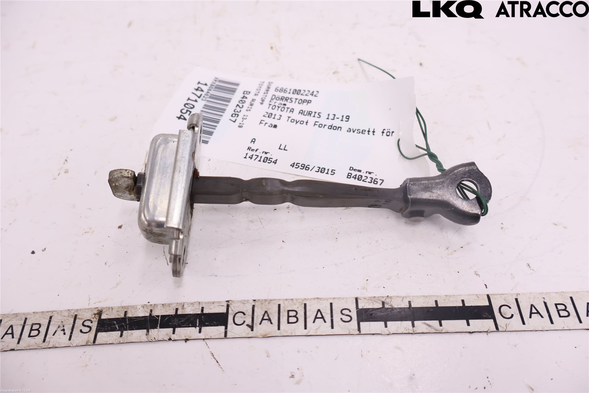Toyota AURIS 13-19 Dørstopper