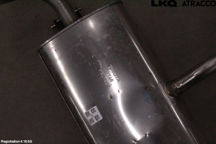Toyota COROLLA 19- Eksos Bakre Potte