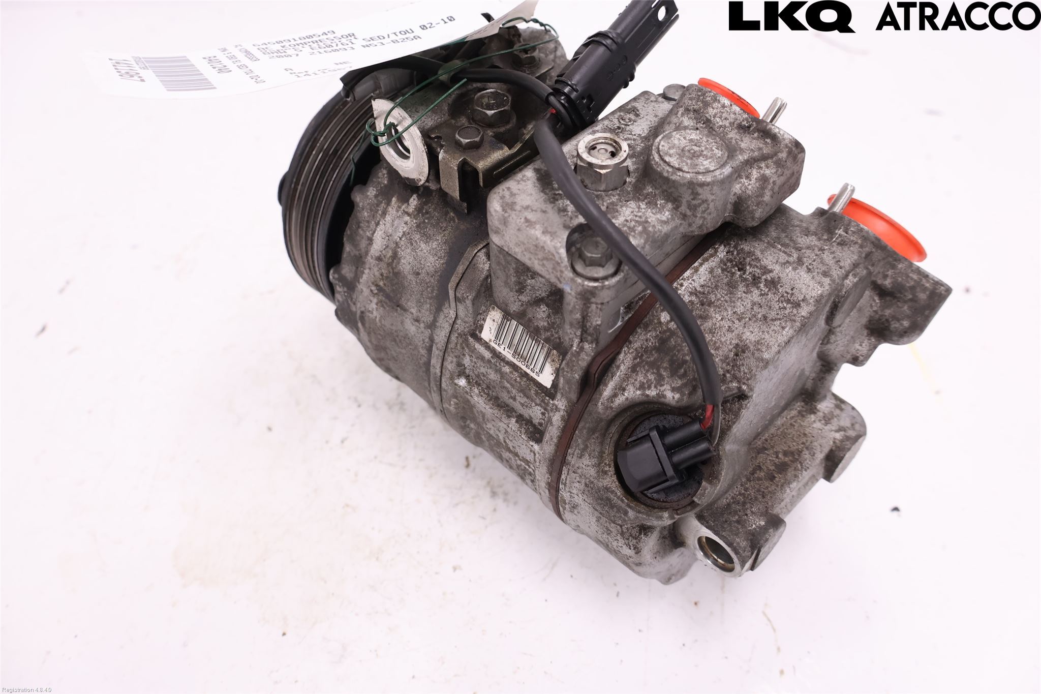 BMW 5 E60/61 Sed/Tou 02-10 Varme Ac Kompressor