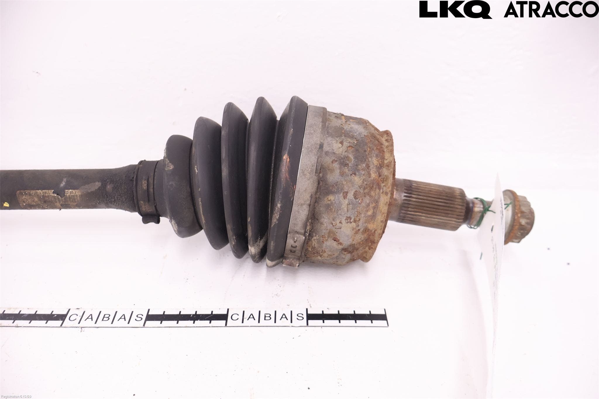 Volkswagen VW TRANSP/CARAVELLE (T5) 04-15 Drivaksel Foran Kompl Venstre