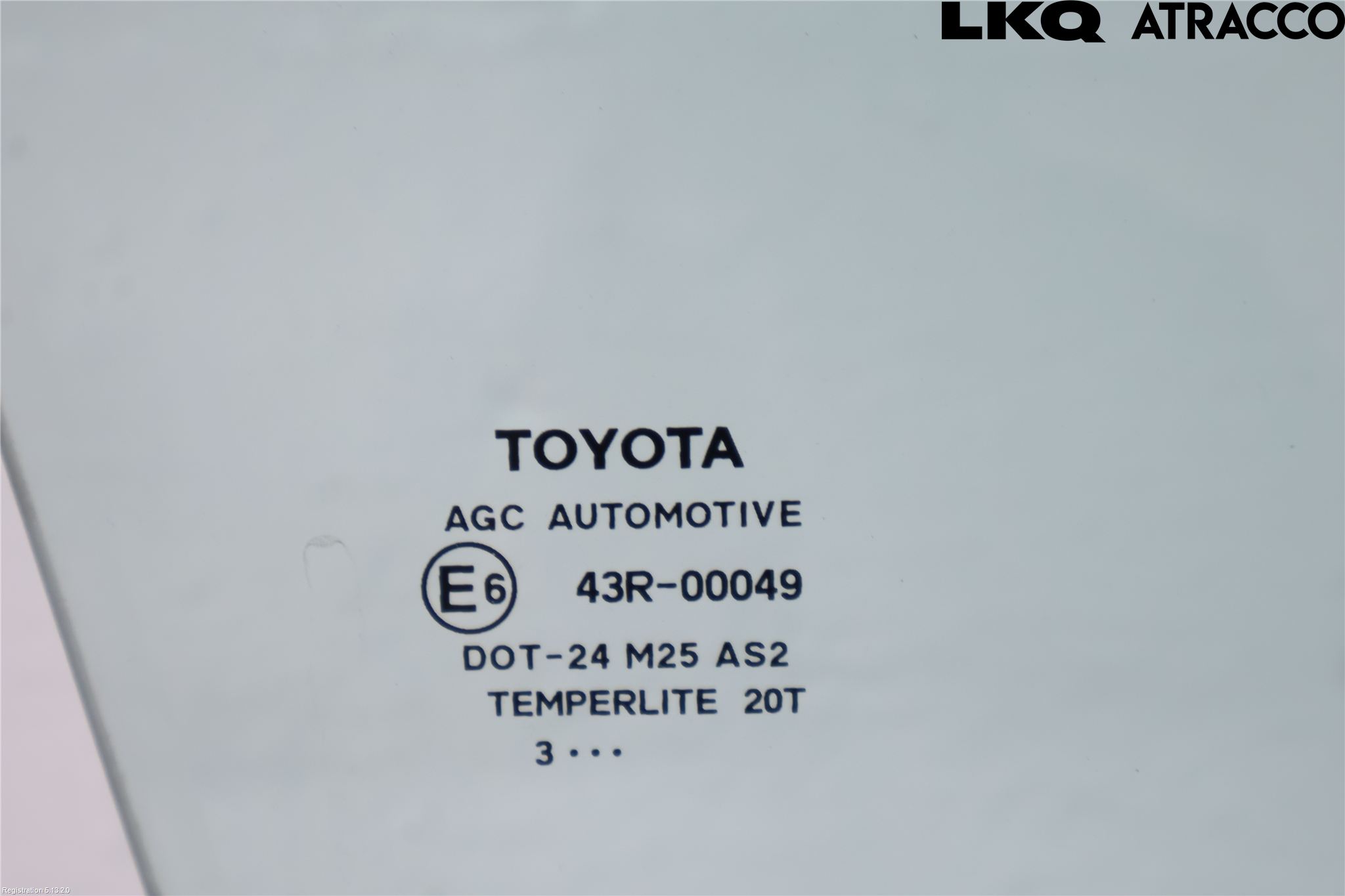 Toyota AURIS 13-19 Dørrute Foran Høyre 4 Dørs