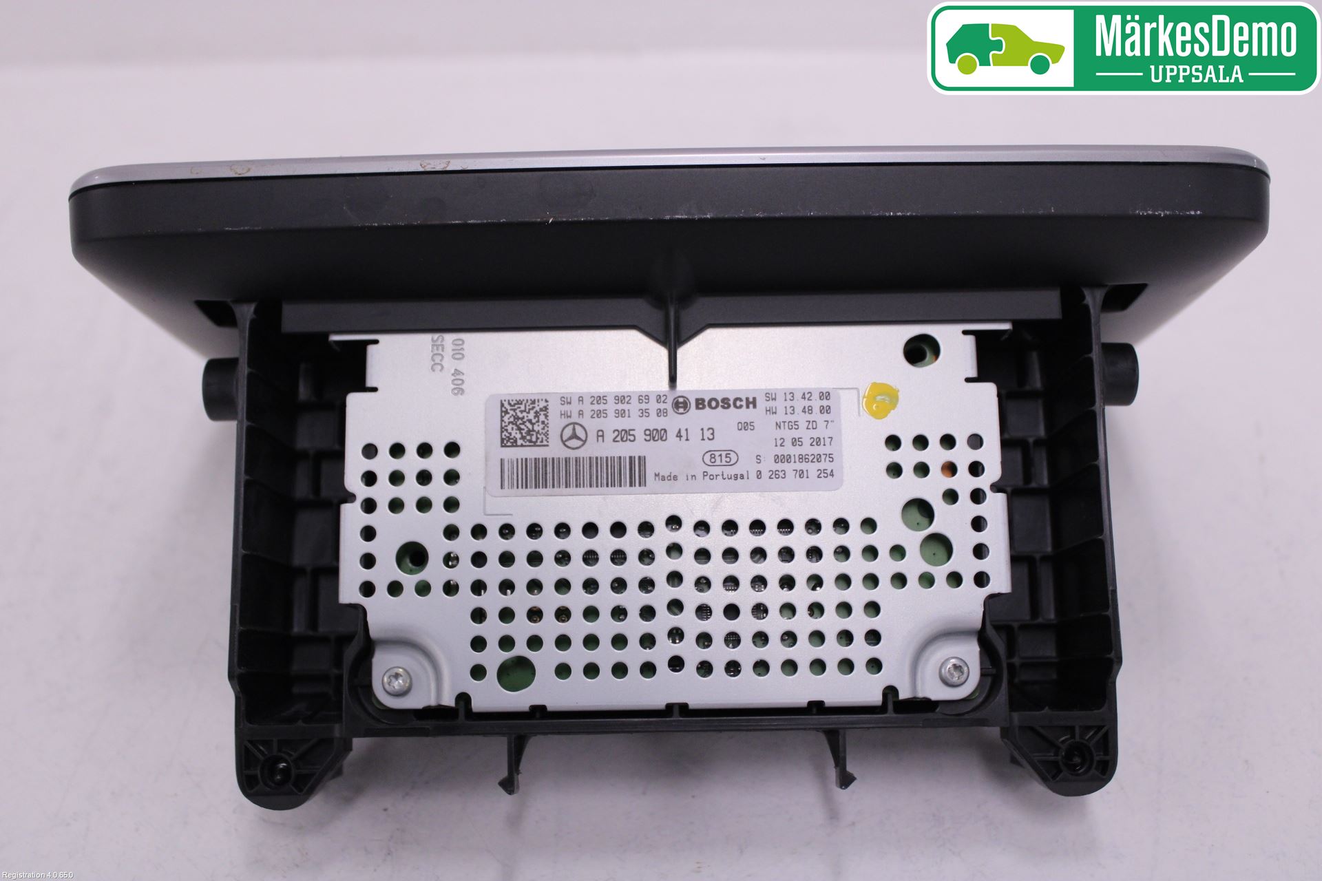 Mercedes-Benz MB C-KLASS (W205) 14-21 Instr Skjerm Dvd-Gps-Ac-Tlf