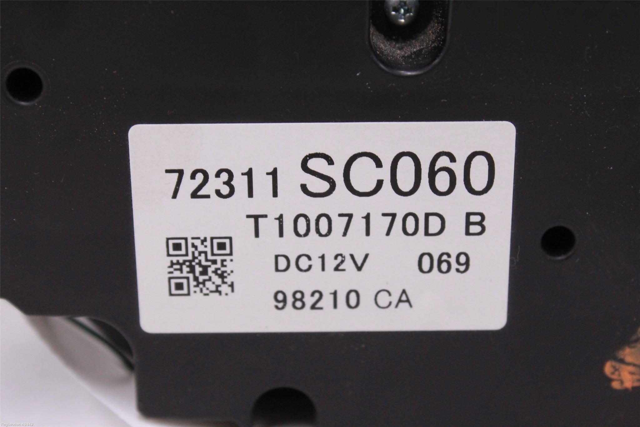 Subaru FORESTER SH  08-13 Varme Ac Betjening-Display