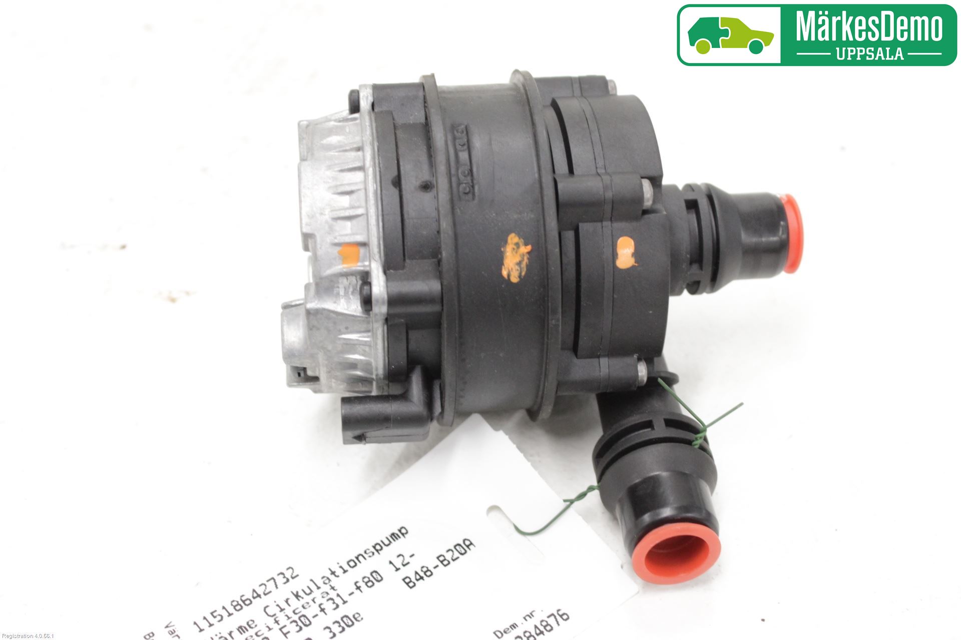 BMW 3 F30/F31/F80 12-19 Varme Sirkulasjonspumpe