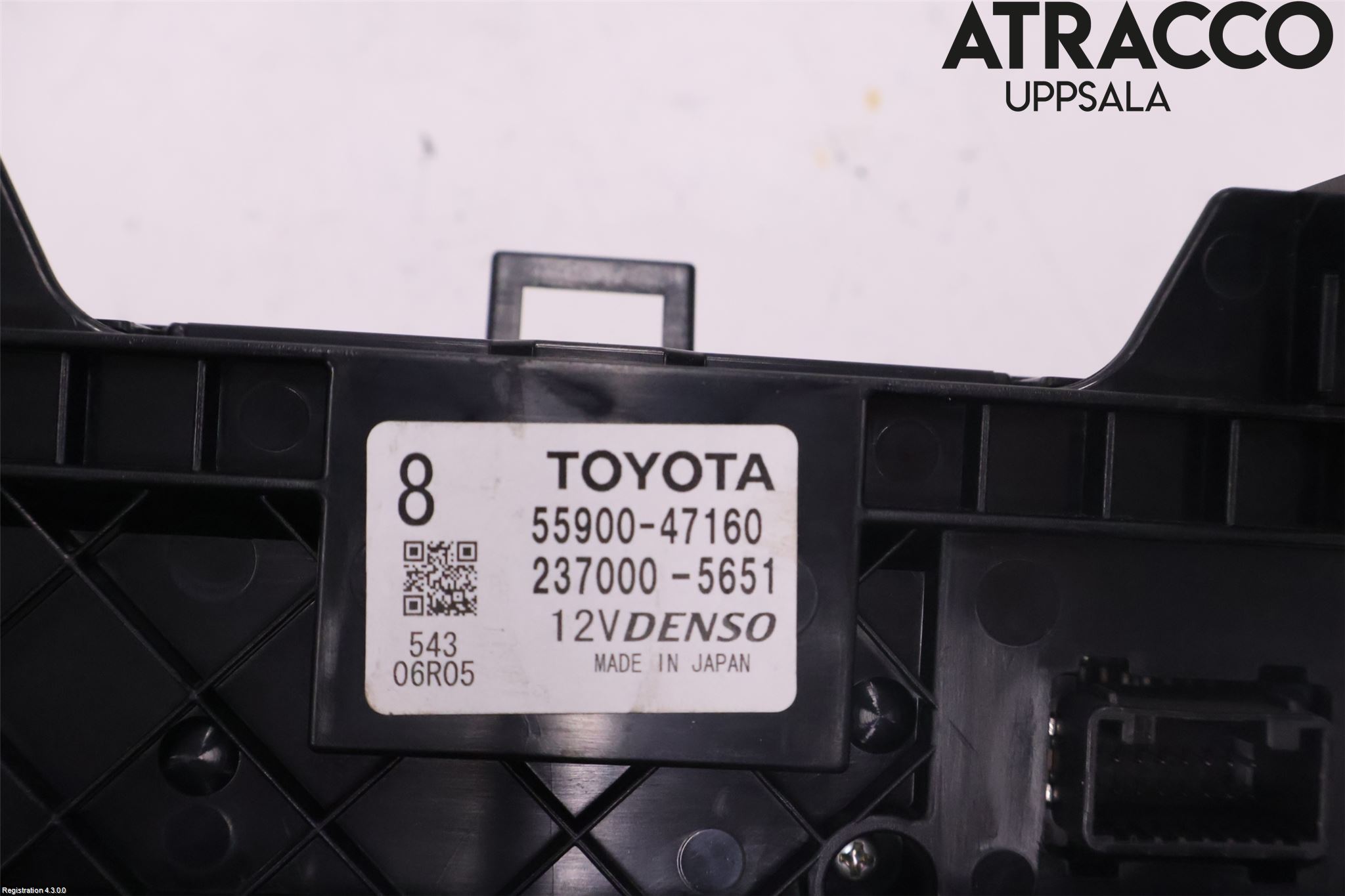 Toyota PRIUS+ ZVW40 12-20 Varme Ac Betjening-Display