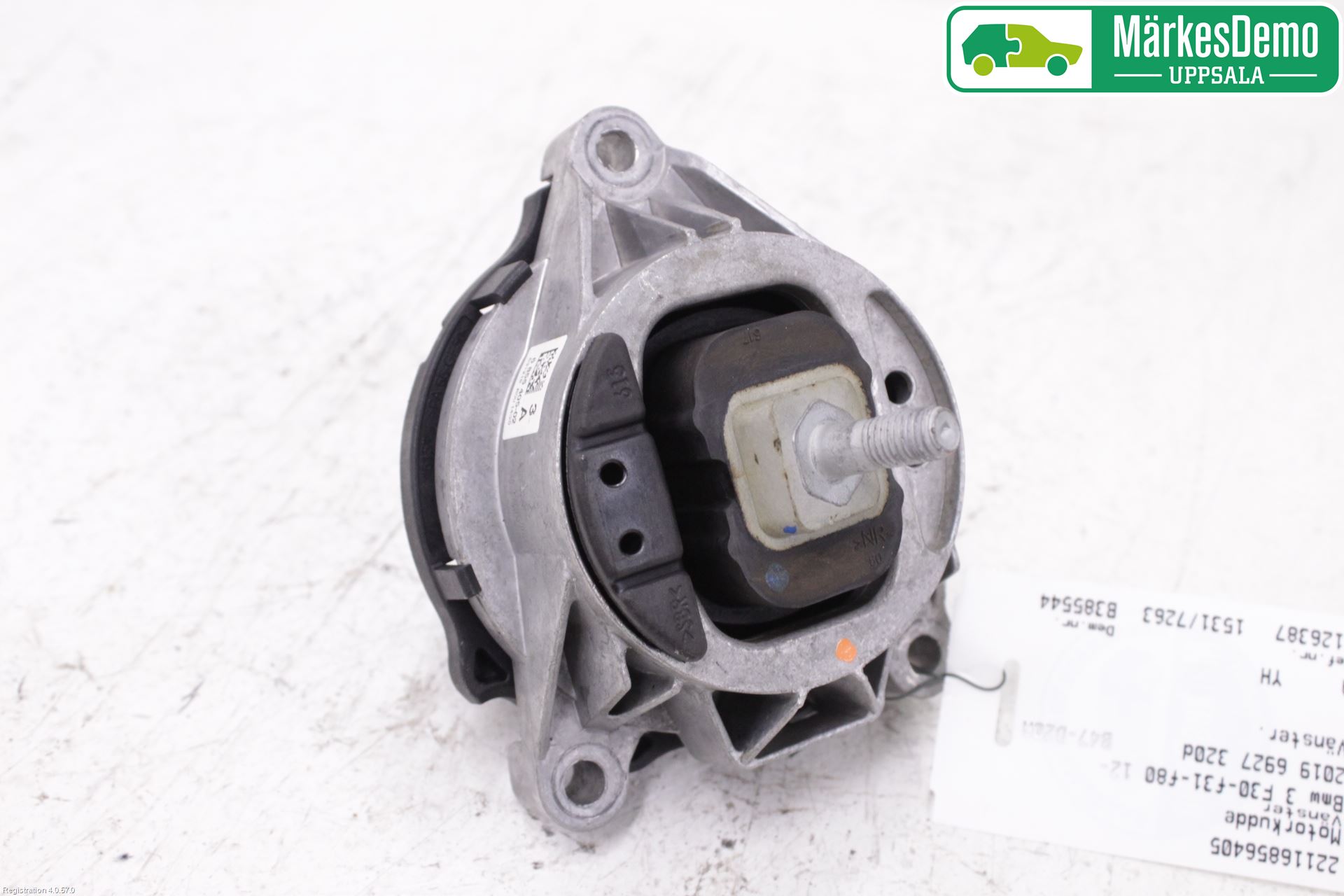 BMW 3 F30/F31/F80 12-19 Motor Feste Gummi