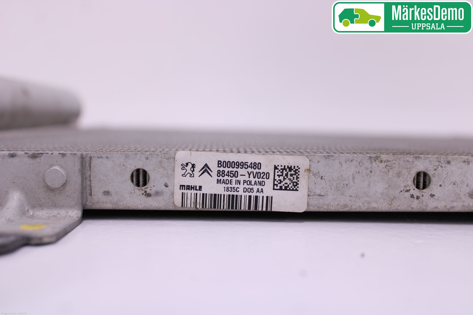 Citroen C1 14-22 Varme Ac Kondenser-Kjøler