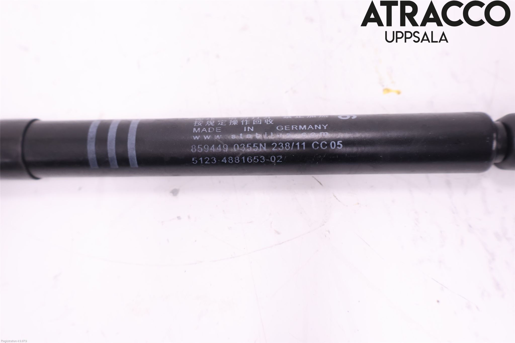 BMW 5 F10/F11/F18 09-17 Panser Demper-Gassfjær
