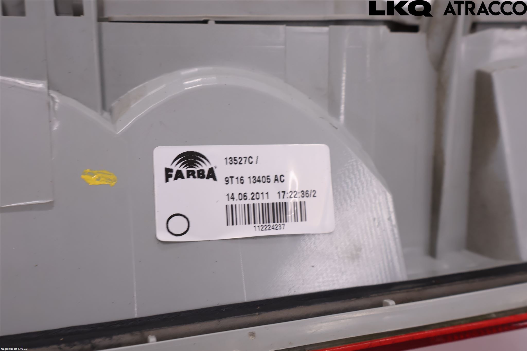 Ford TRANSIT CONNECT 09-13 Baklykt Venstre