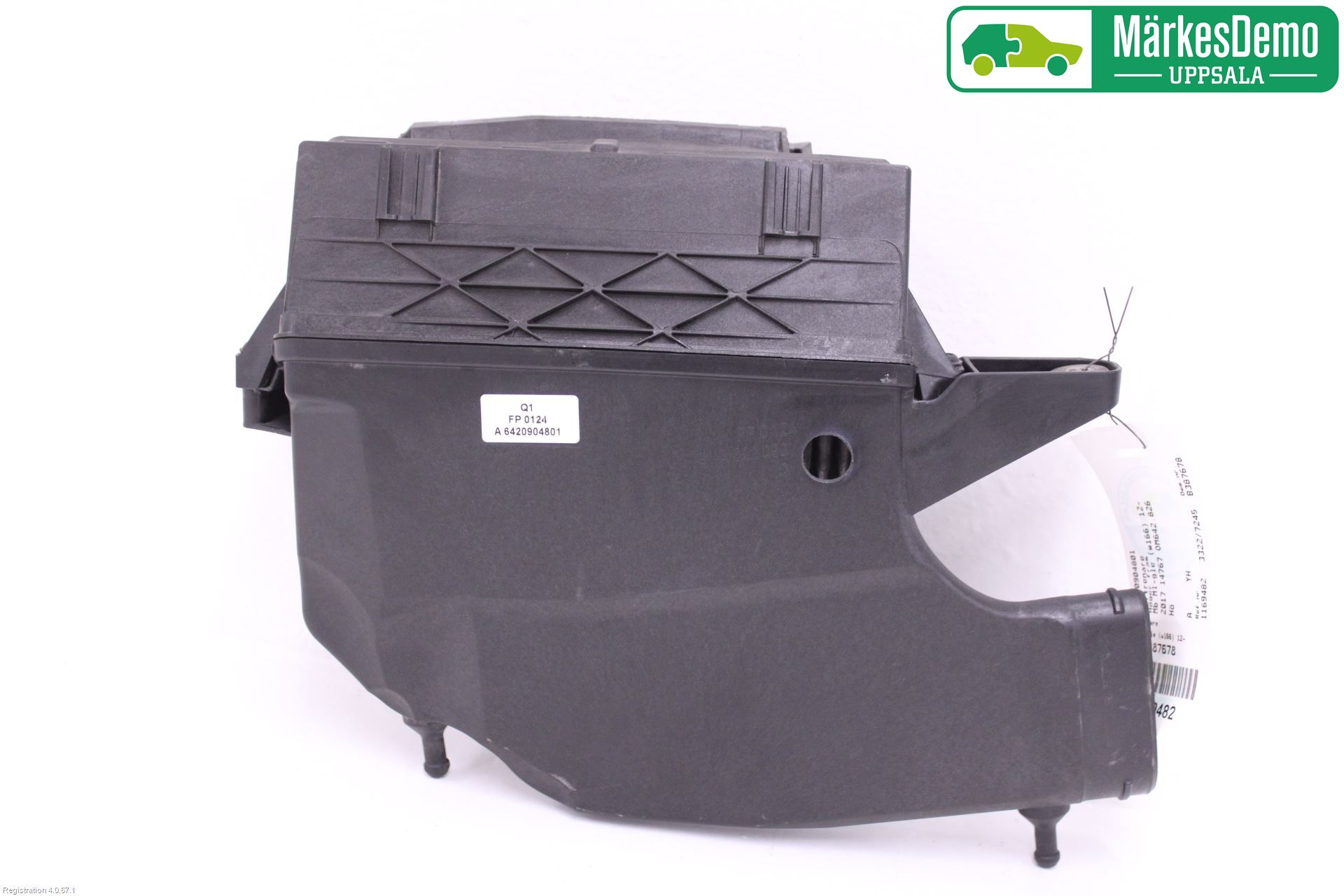 Mercedes-Benz MB ML/GLE-KLASS (W166) 12-18 Luftfilter Boks