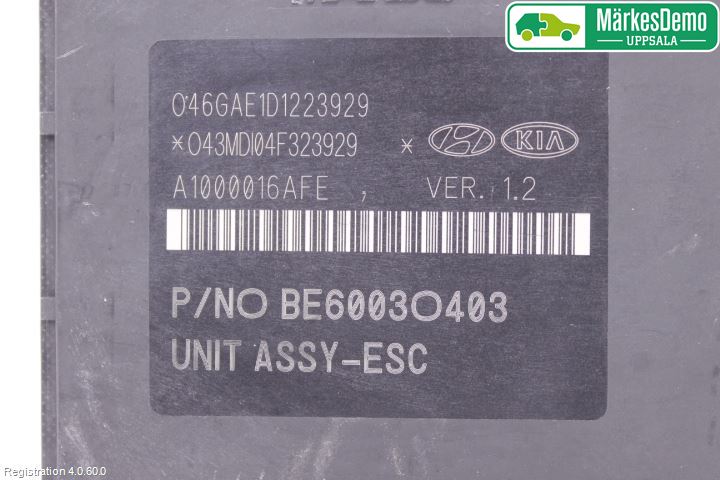 Kia SPORTAGE (SL) 11-15 Abs Hydraulikkaggregat