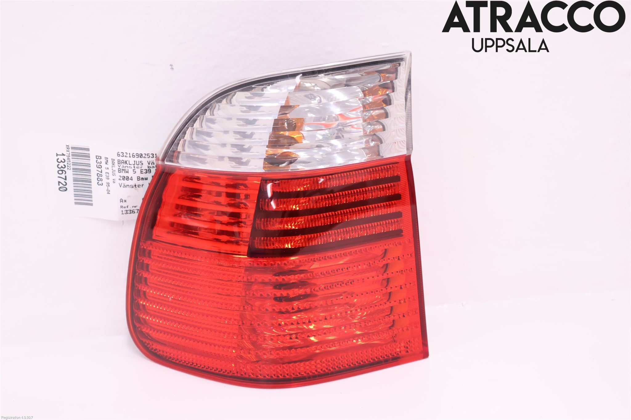 BMW 5 E39 95-04 Baklykt Venstre