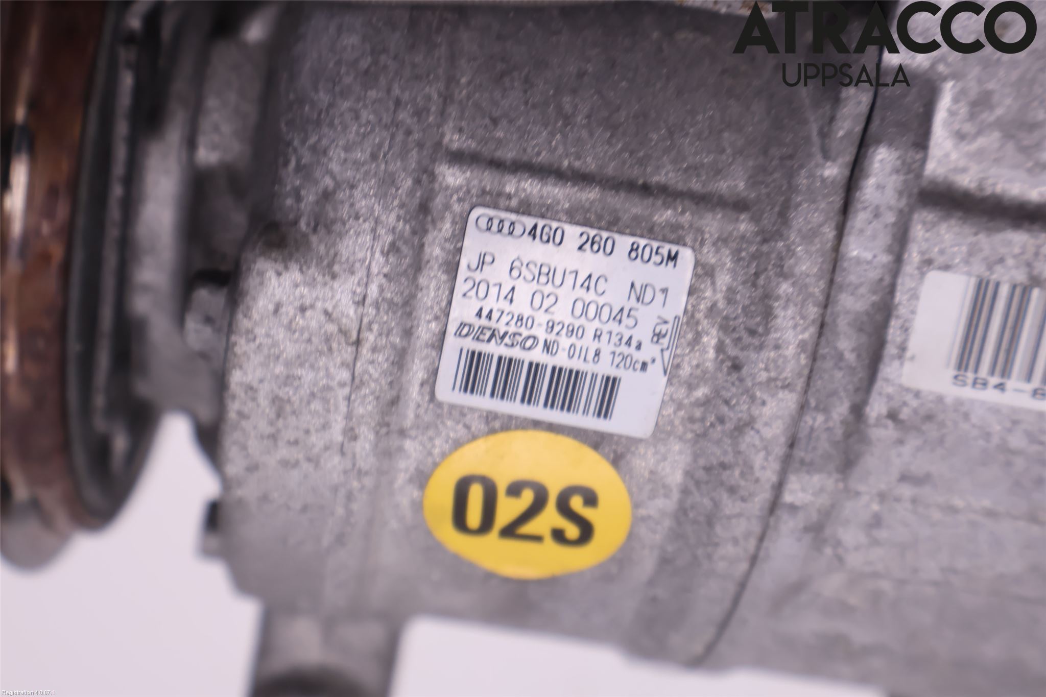 Audi A6/S6 4G 11-18 Varme Ac Kompressor
