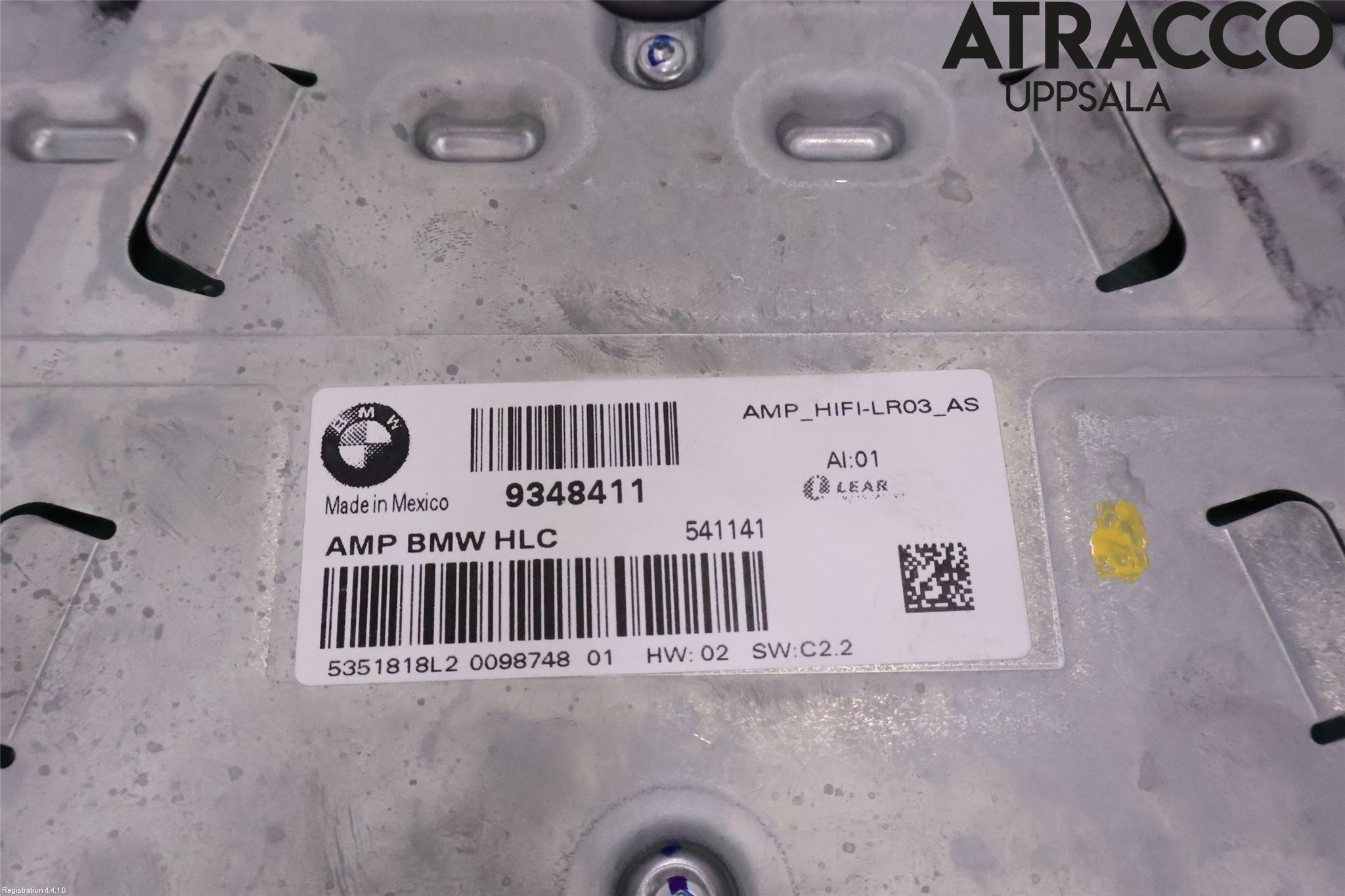 BMW X3 F25 10-17 Stereo Forsterker