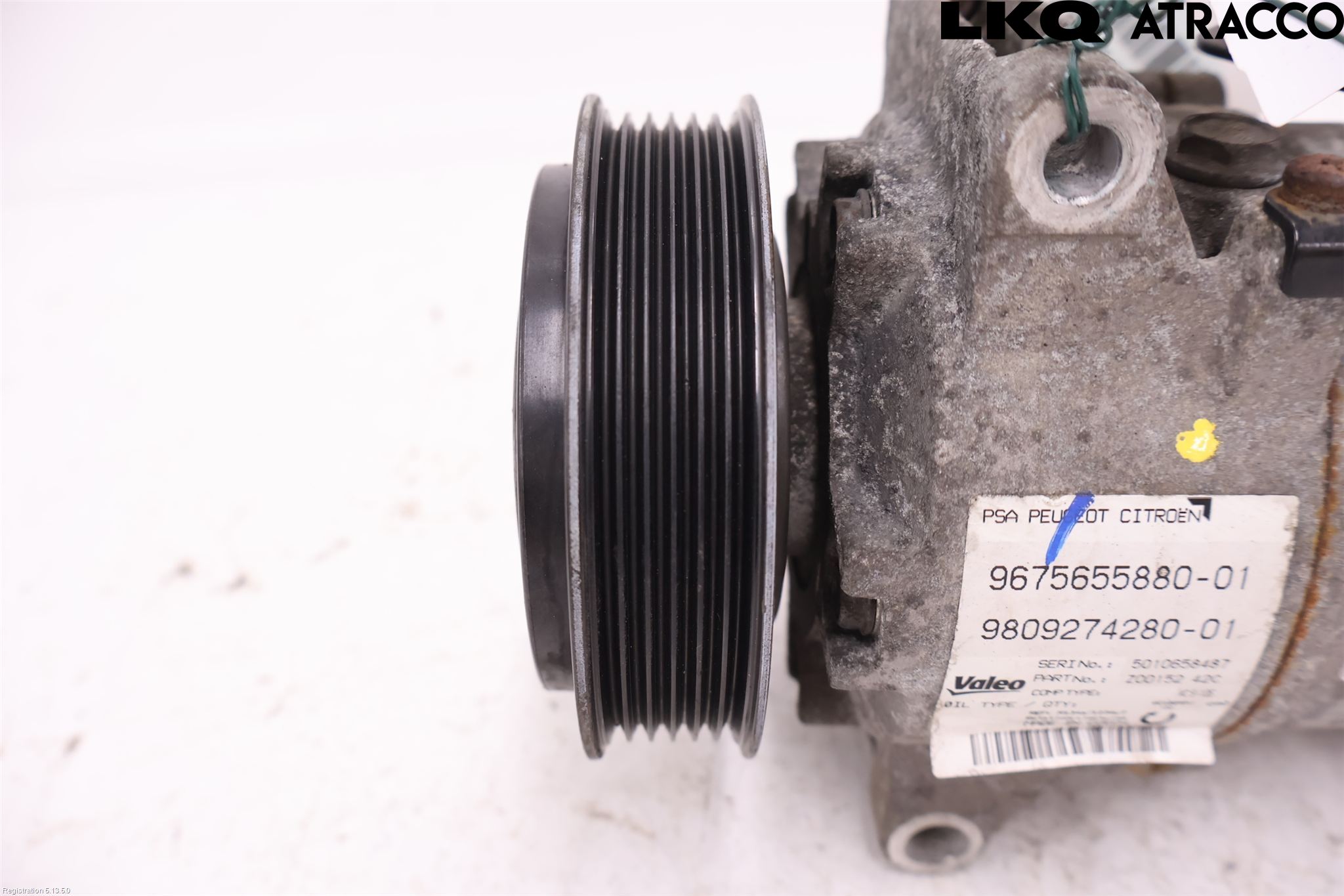Peugeot 308 14-21 Varme Ac Kompressor