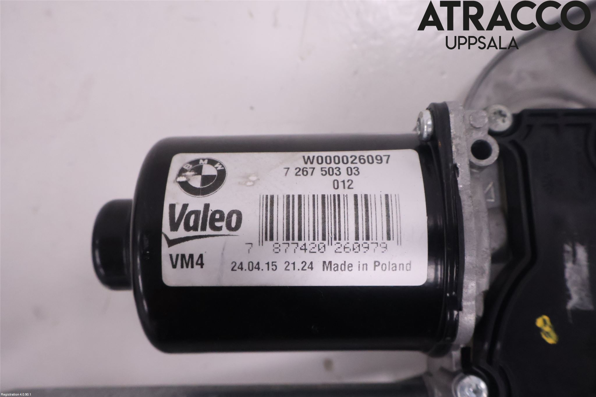 BMW 3 F30/F31/F80 12-19 Viskermotor Frontrute