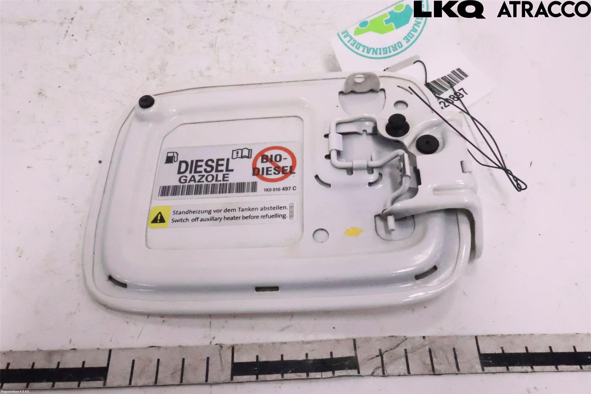 Volkswagen VW CADDY 16-20 Drivstoff Tankluke