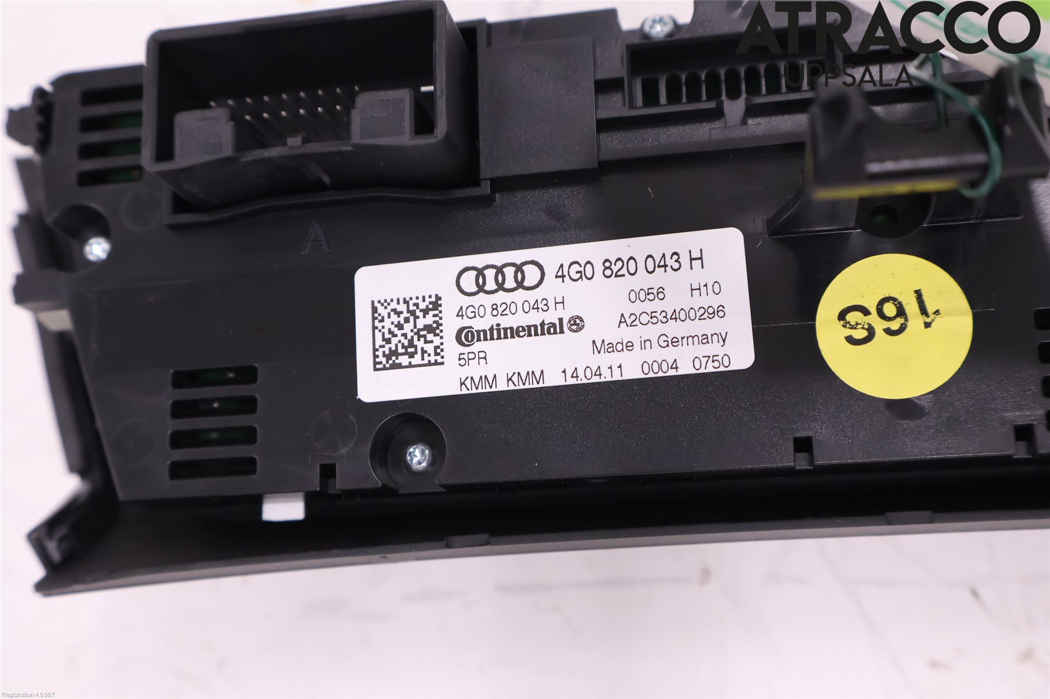 Audi A6/S6 4G 11-18 Varme Ac Betjening-Display