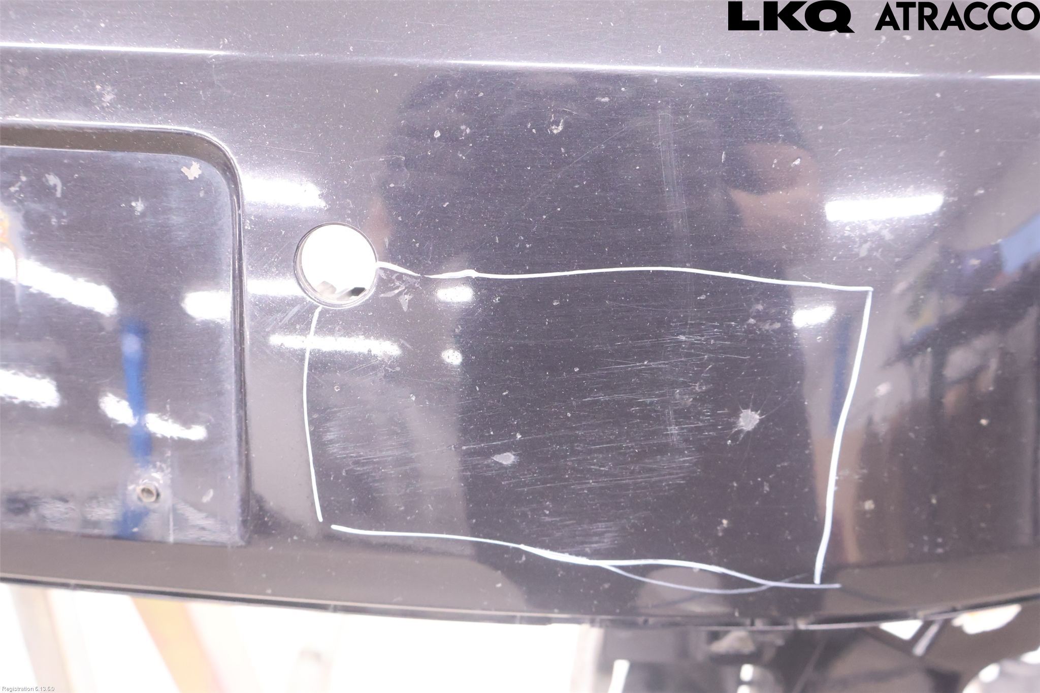 Volkswagen VW POLO 10-17 Støtfanger Foran Plastdeksel