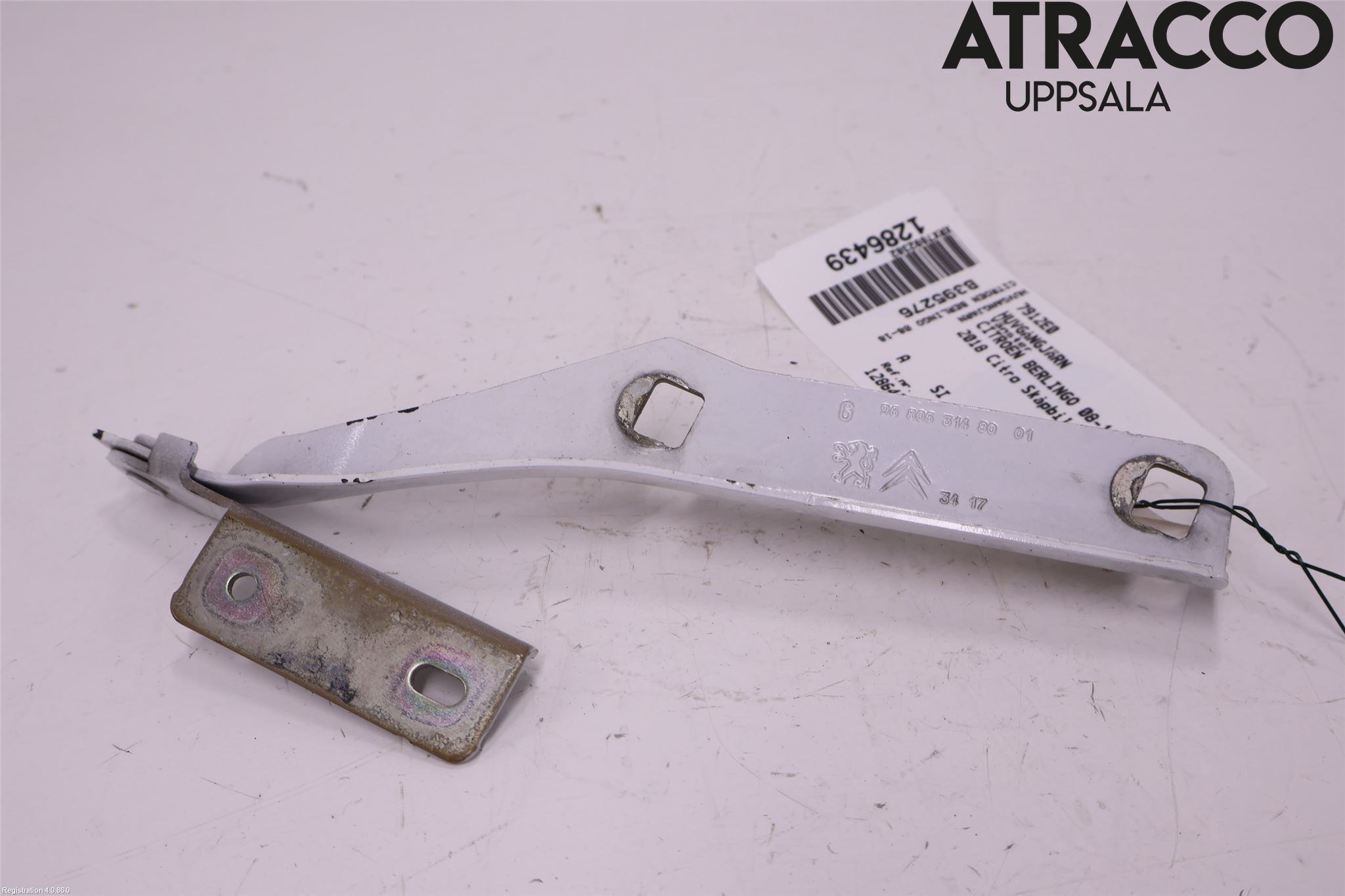 Citroen BERLINGO 08-18 Panser Hengsel - Hengsler
