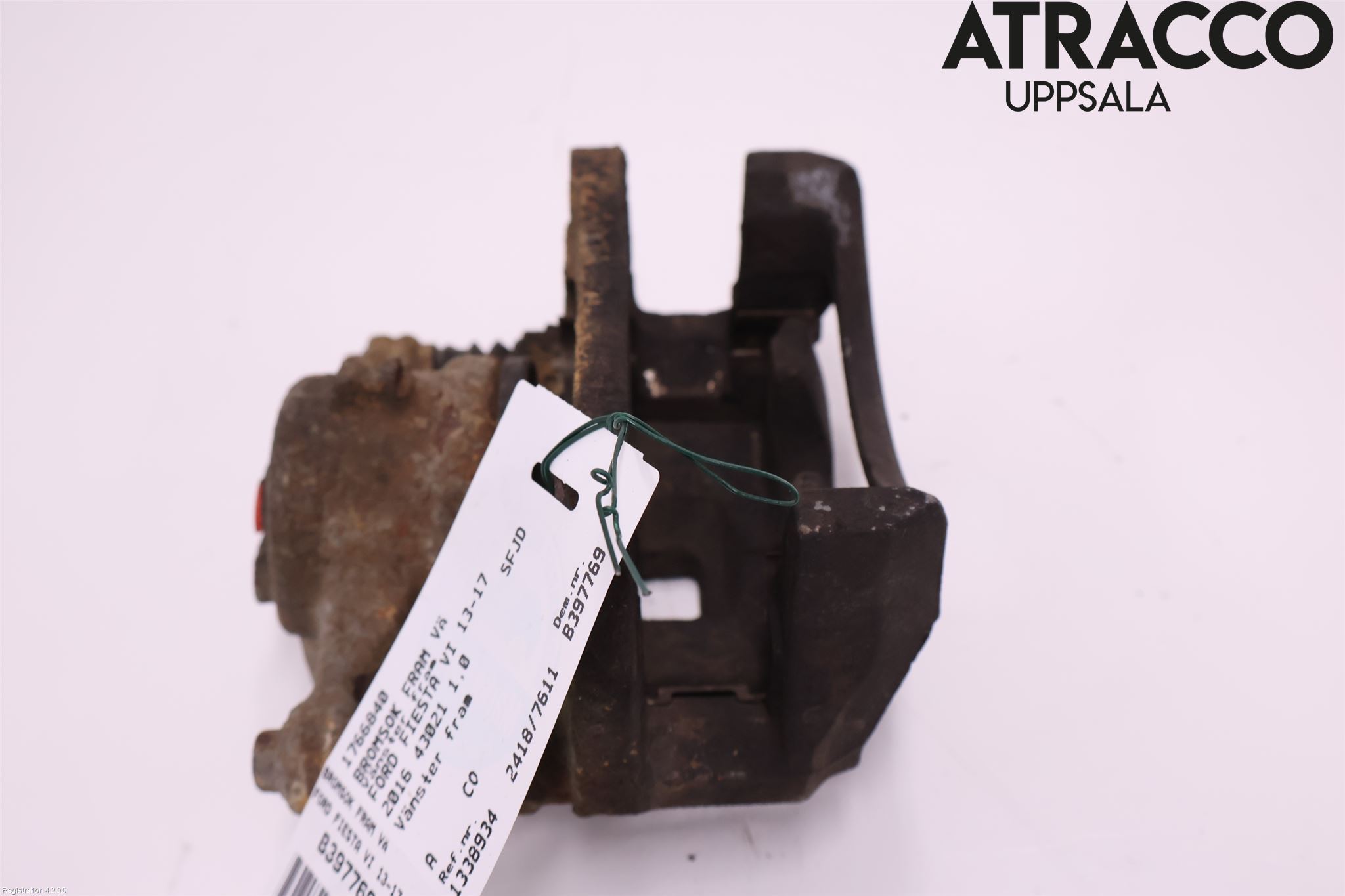 Ford FIESTA 13-17 Bremsecaliper Foran Venstre