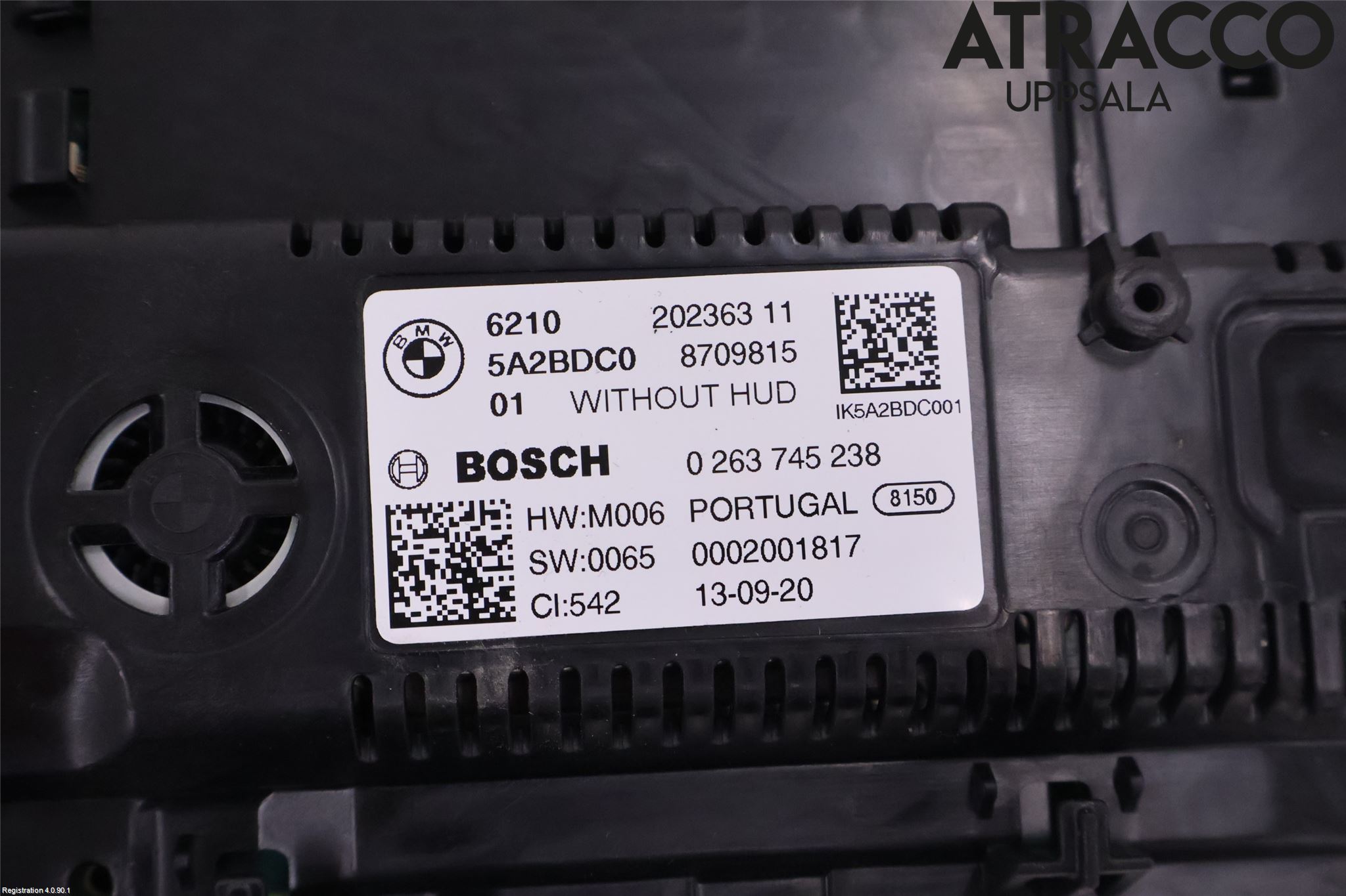 BMW 3 G20/G21/G80/G81 19- Instr Kombinert