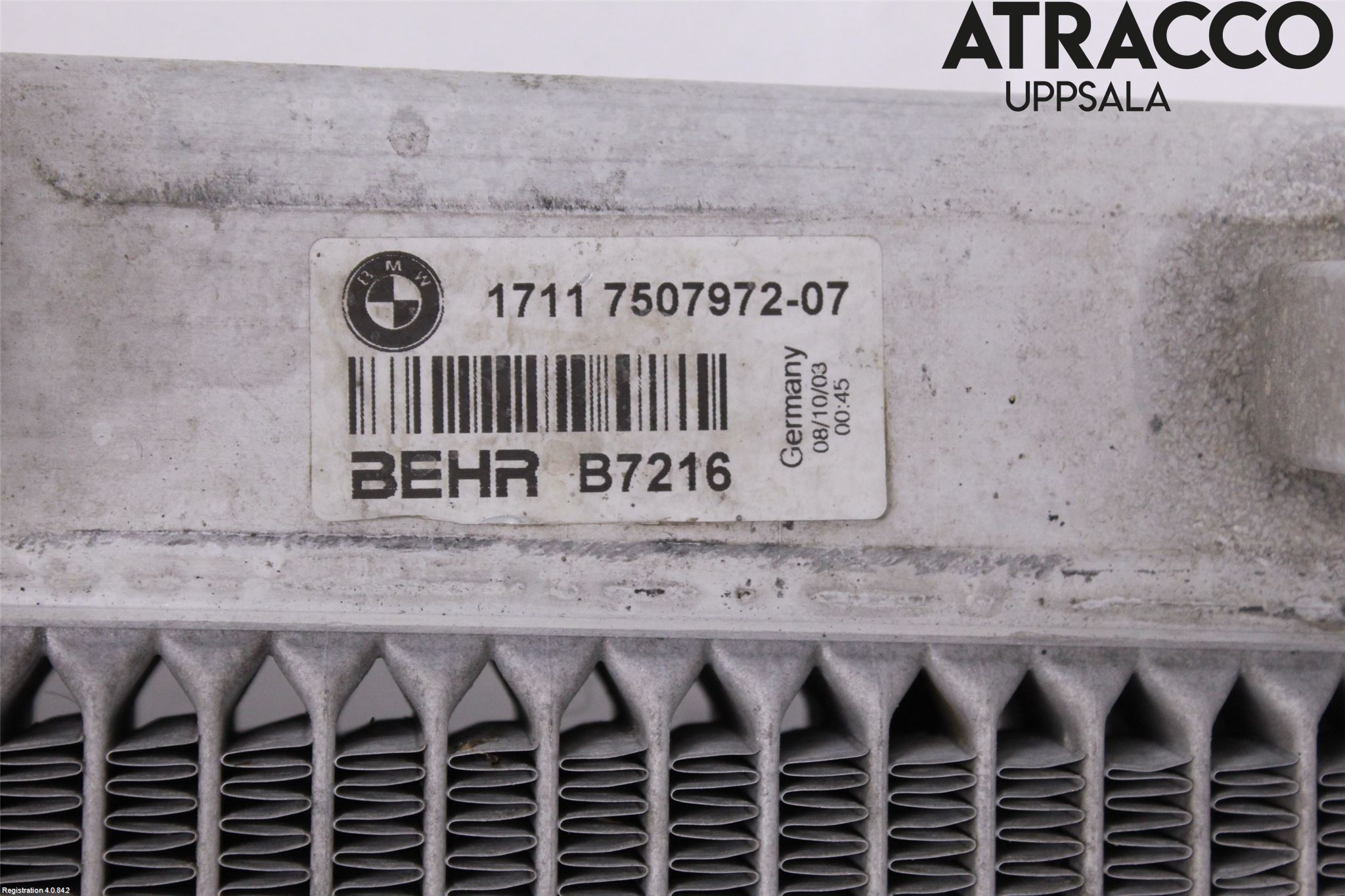 BMW 5 E60/61 Sed/Tou 02-10 Radiator Automat