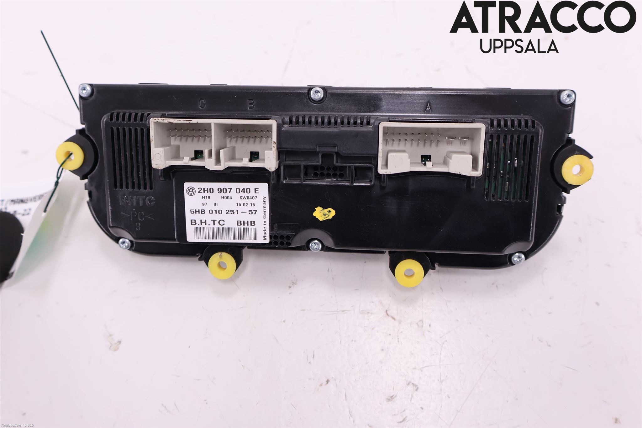 Volkswagen VW AMAROK 2H 10-22 Varme Ac Betjening-Display