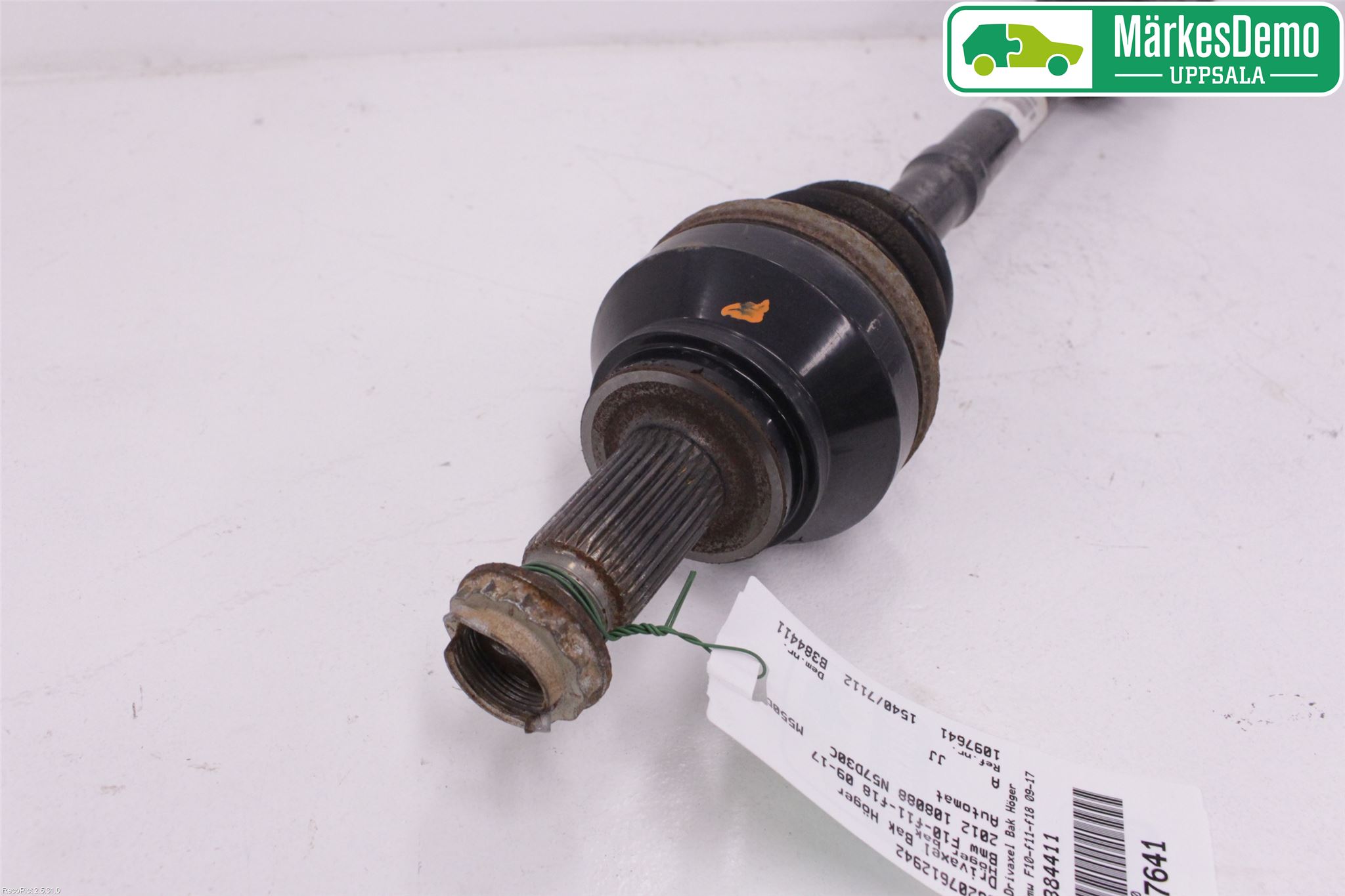 BMW 5 F10/F11/F18 09-17 Drivaksel Bak Kompl Høyre