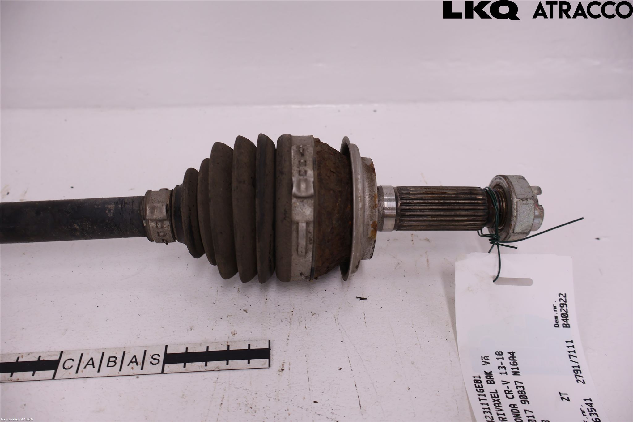 Honda CR-V 13-18 Drivaksel Bak Kompl Venstre