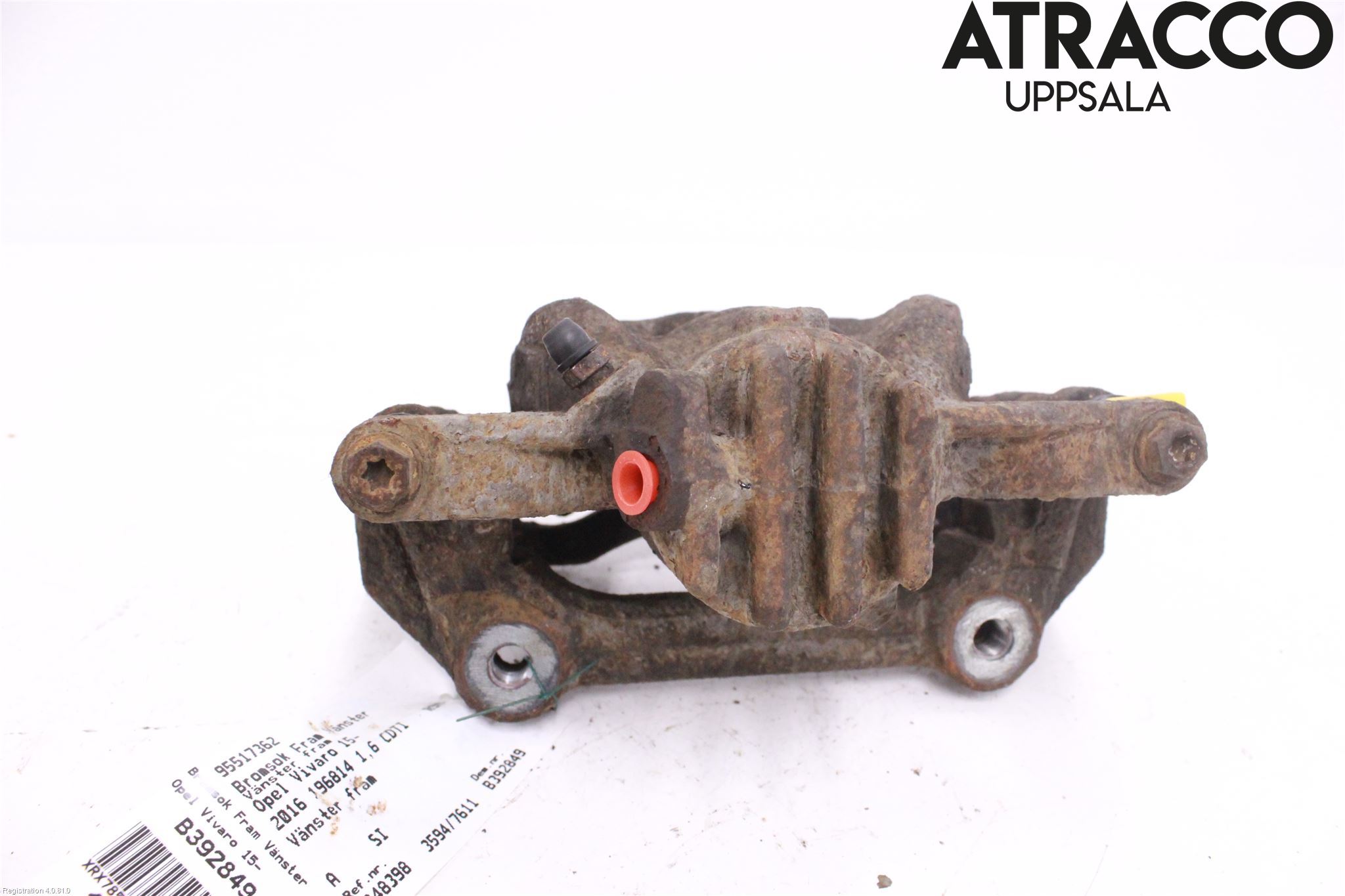 Opel VIVARO 15-19 Bremsecaliper Foran Venstre