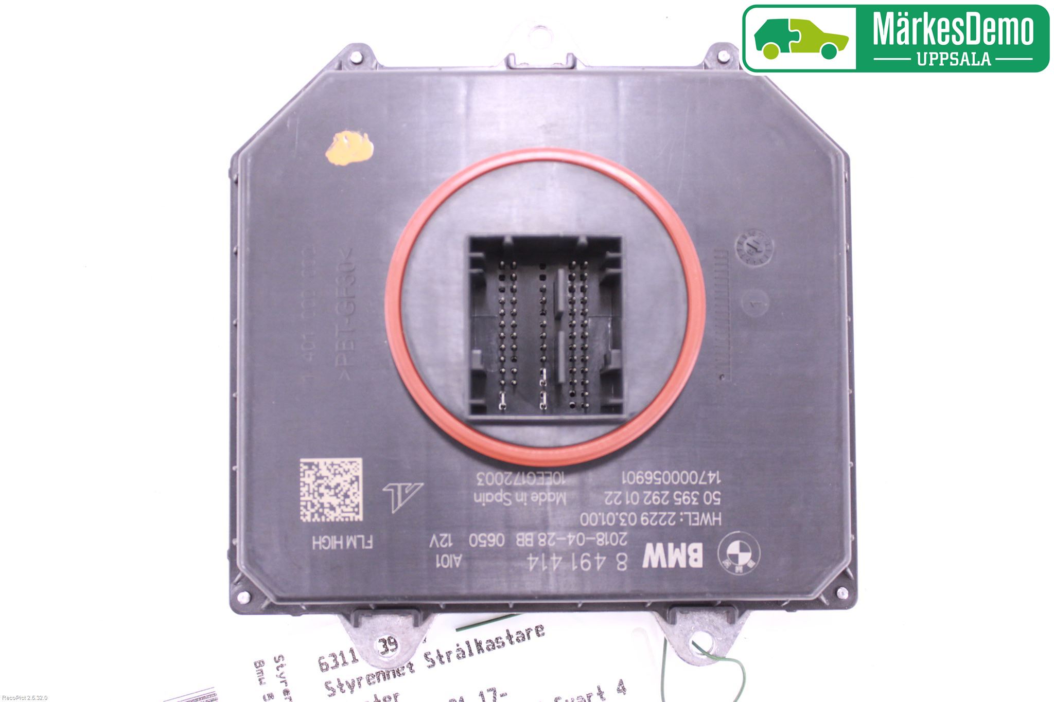 BMW 5 G30/G31/F90 17-23 Styreenhet Xenon