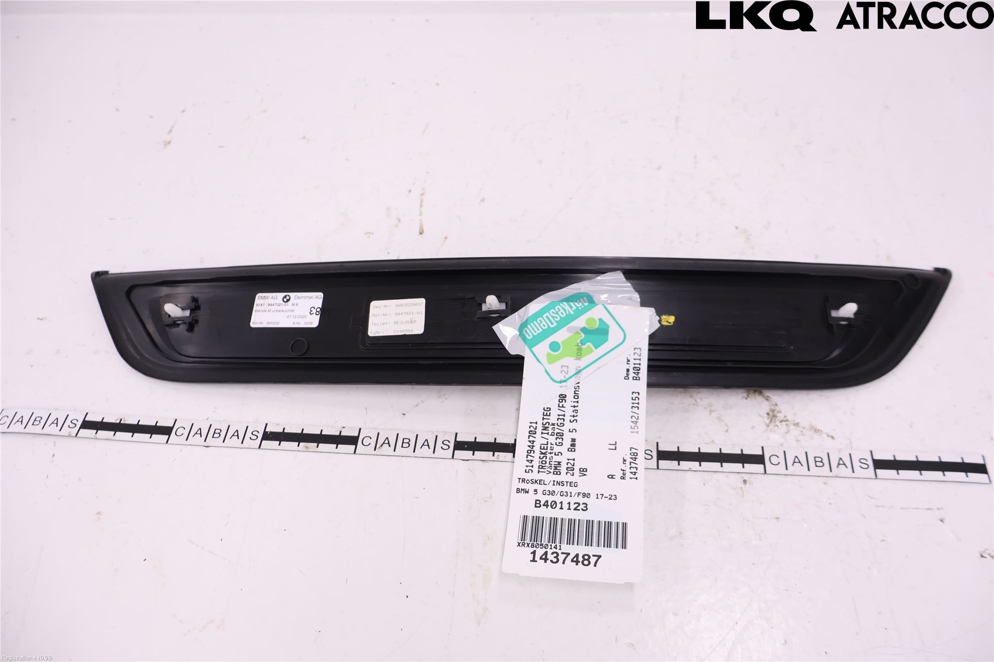BMW 5 G30/G31/F90 17-23 Innr Terskel Innstigning