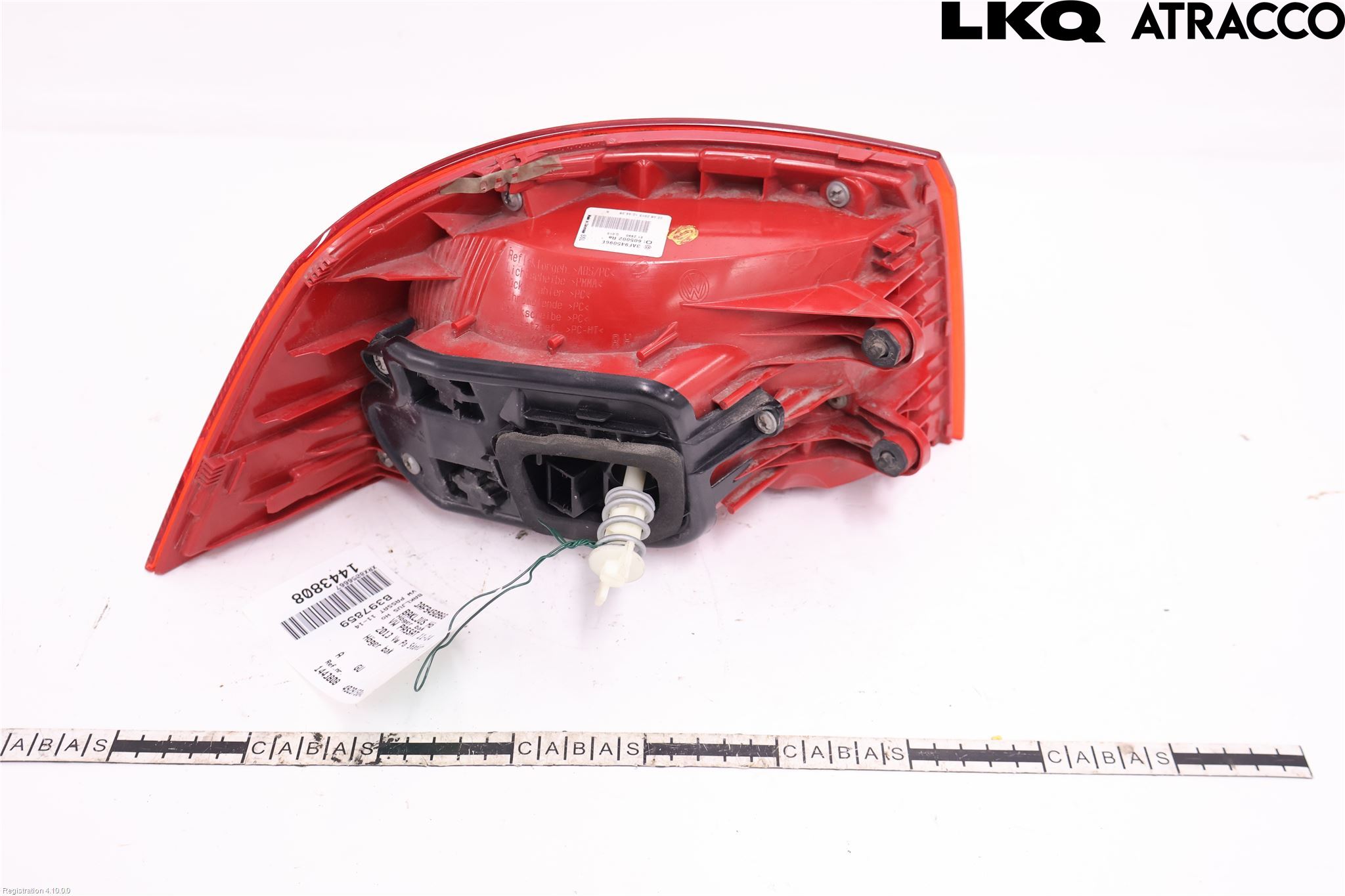 Volkswagen VW PASSAT 11-14 Baklykt Høyre