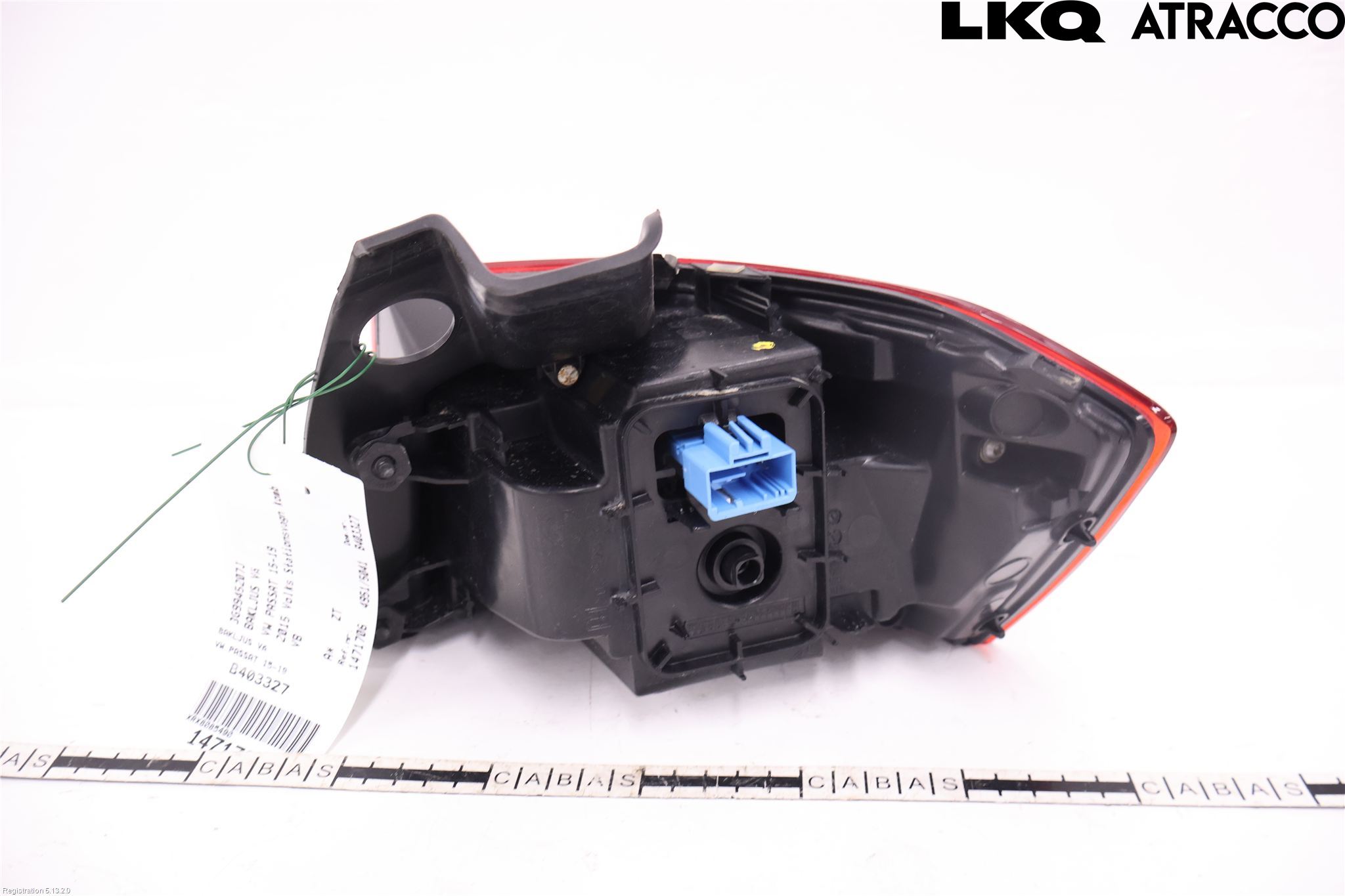 Volkswagen VW PASSAT 15-19 Baklykt Venstre